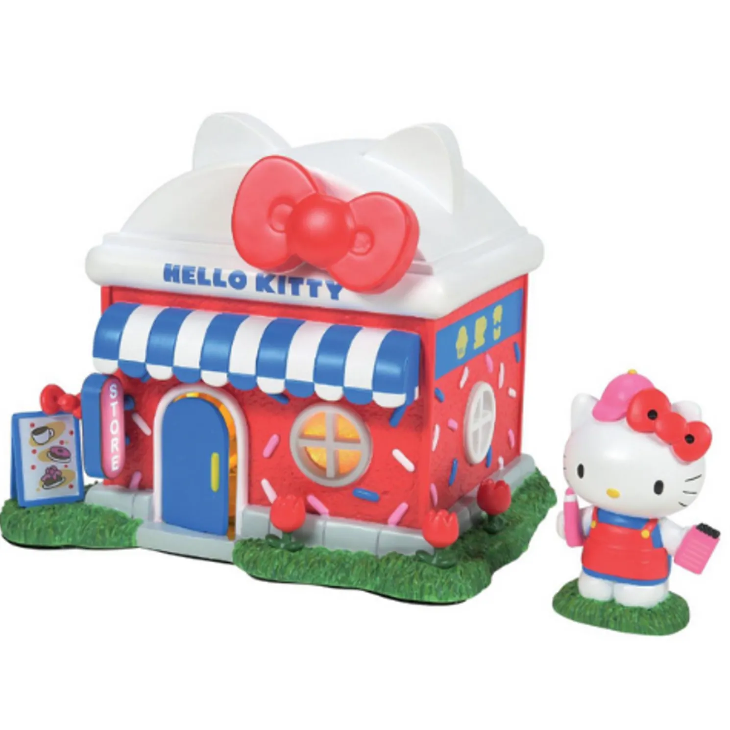 Department 56 Hello Kitty Sanrio Village 9 Pc Set