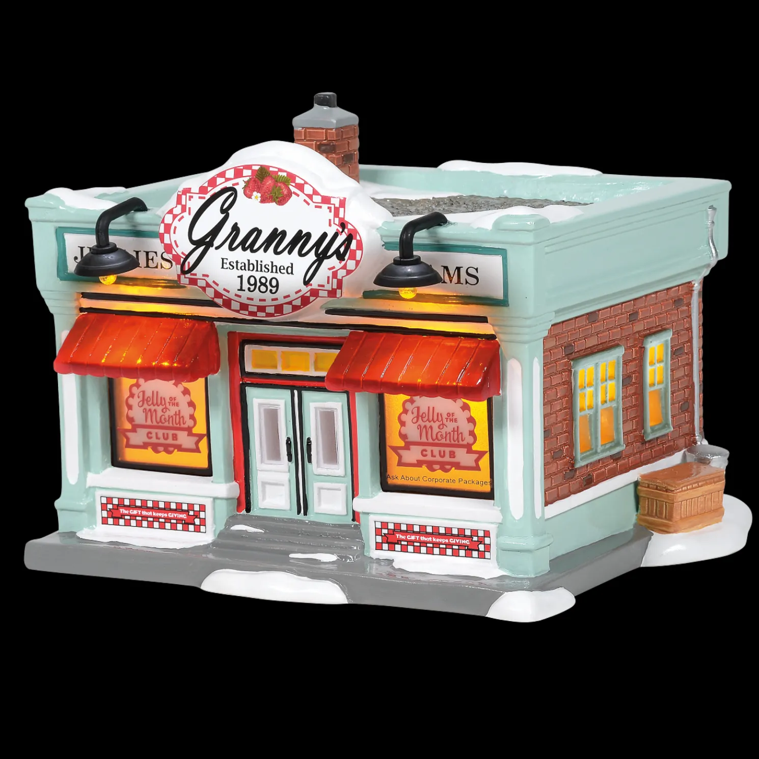 Department 56 Jelly Of The Month Club Christmas Vacation Village Building 6005452