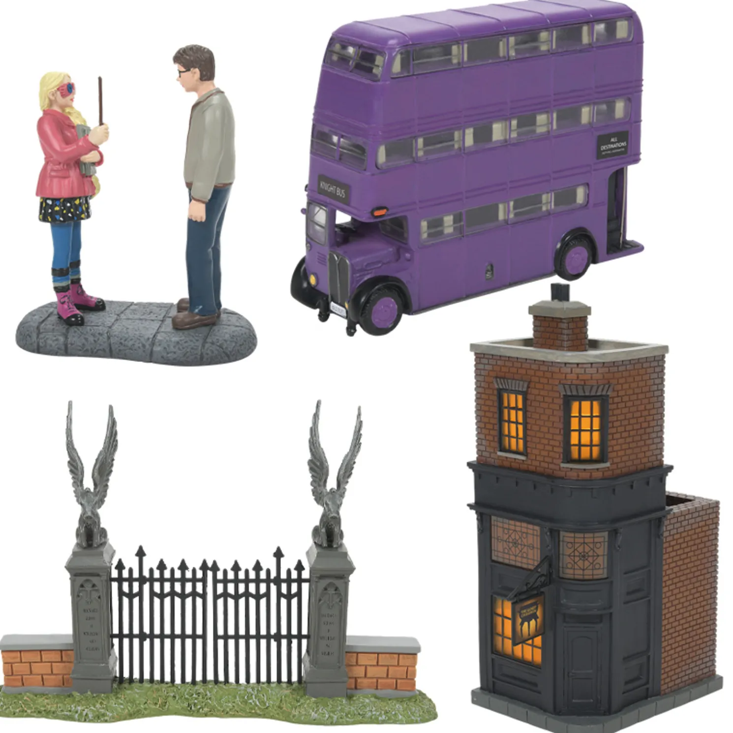 Department 56 Mid Year 2022 Harry Potter Village 4 Pc Set