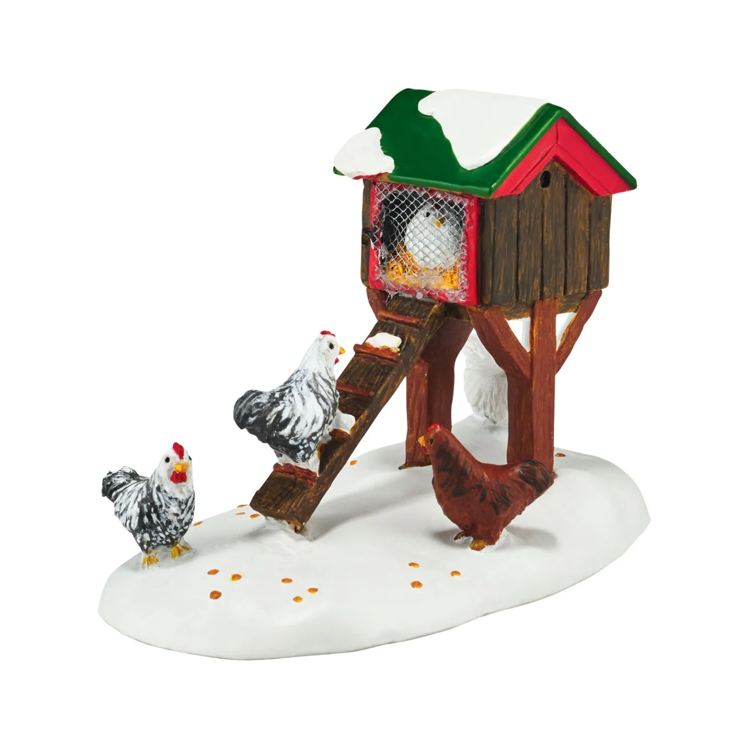 Department 56 Mistletoe Farm Chicken House Christmas Village Accessory 4054246