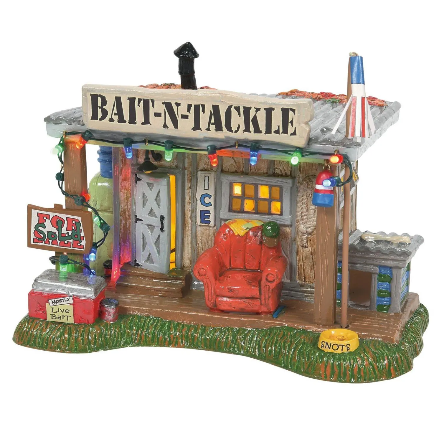 Department 56 National Lampoon's Christmas Vacation Selling The Bait Shop Building 6011426