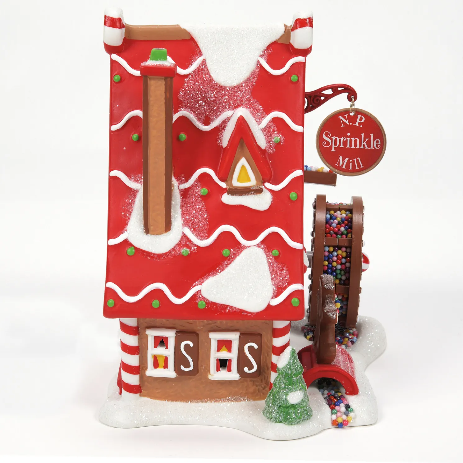 Department 56 North Pole Village Sprinkle Mill Building 6013431