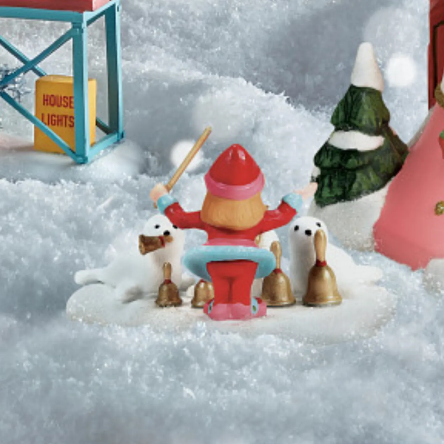 Department 56 North Pole Village Belle's Bell Choir Figure 6014685