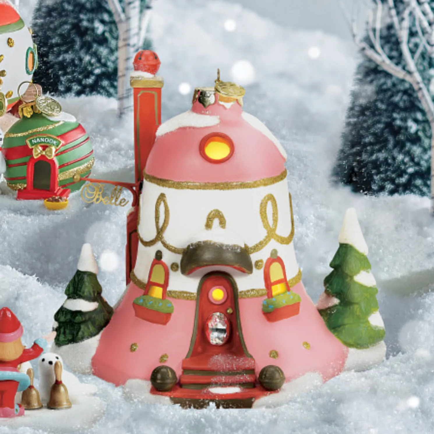 Department 56 North Pole Village Belle's Ornament House 6014684