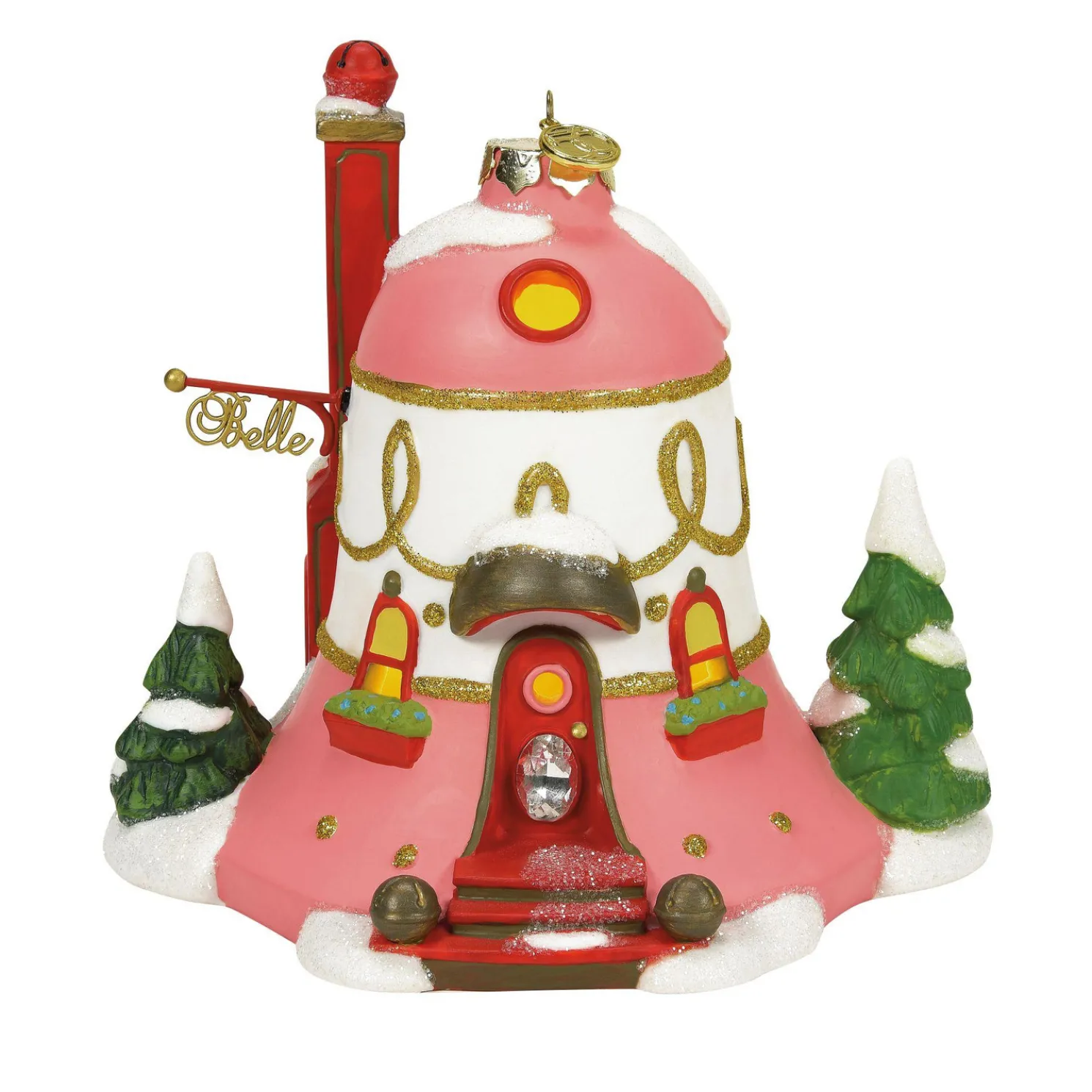 Department 56 North Pole Village Belle's Ornament House 6014684