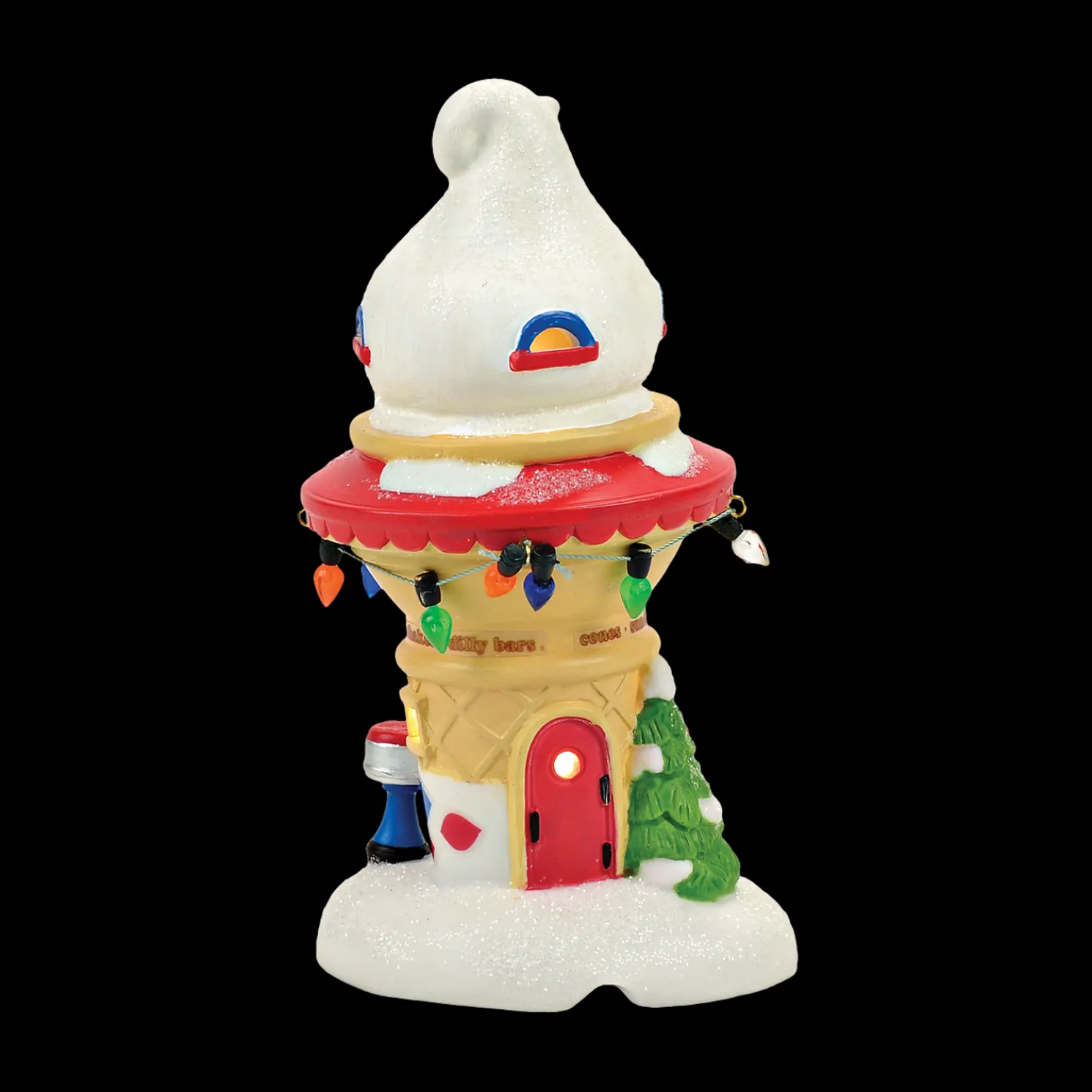Department 56 North Pole Village Santa's DQ Cone House 4054968