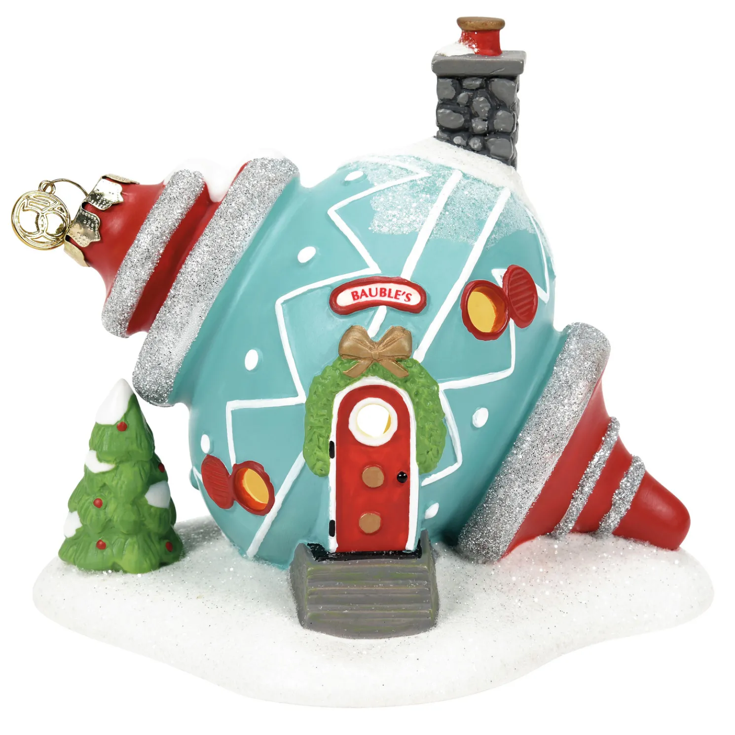 Department 56 North Pole Village Bauble's Ornament House 6013429