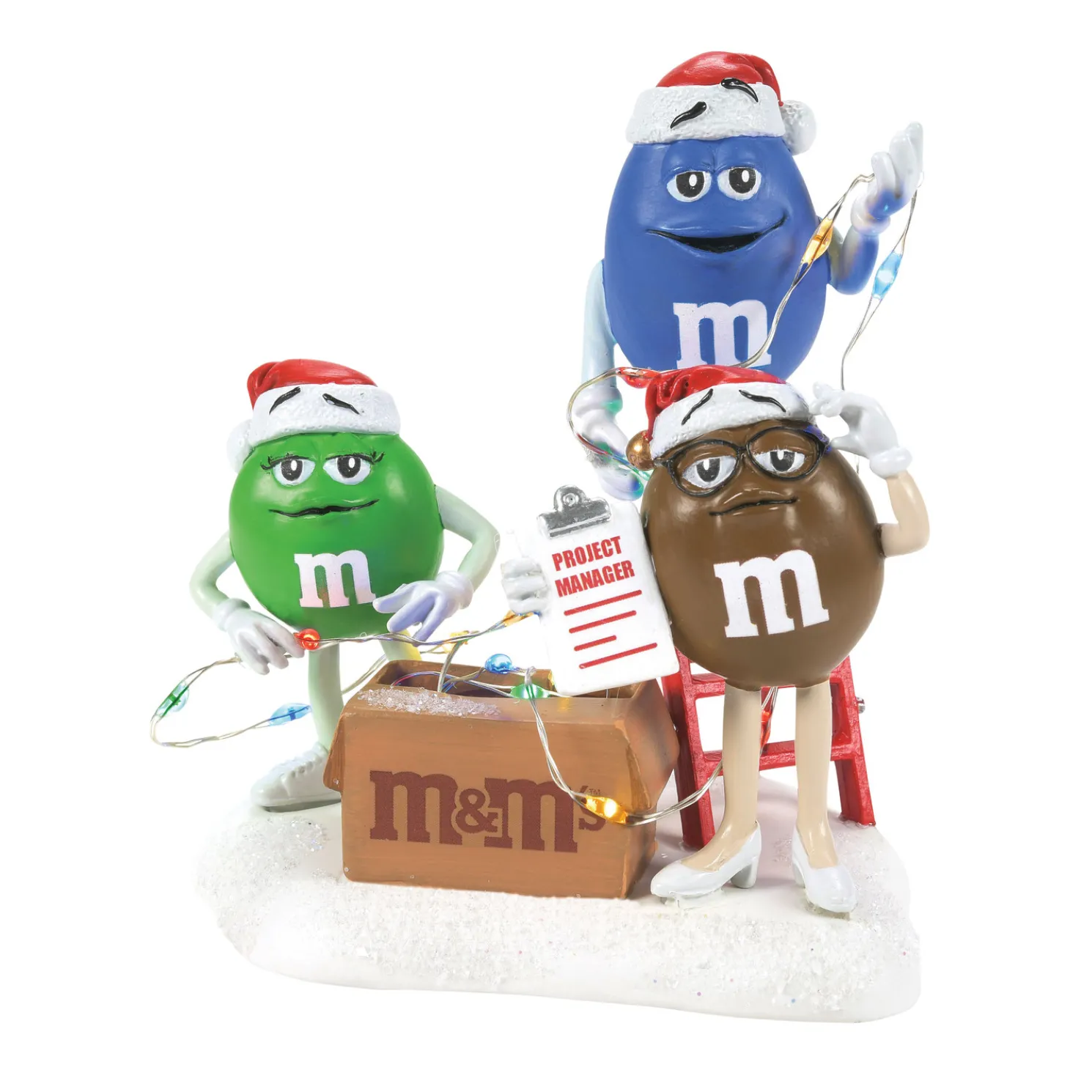 Department 56 North Pole Village Light Duty M&M'S Figure 6014747