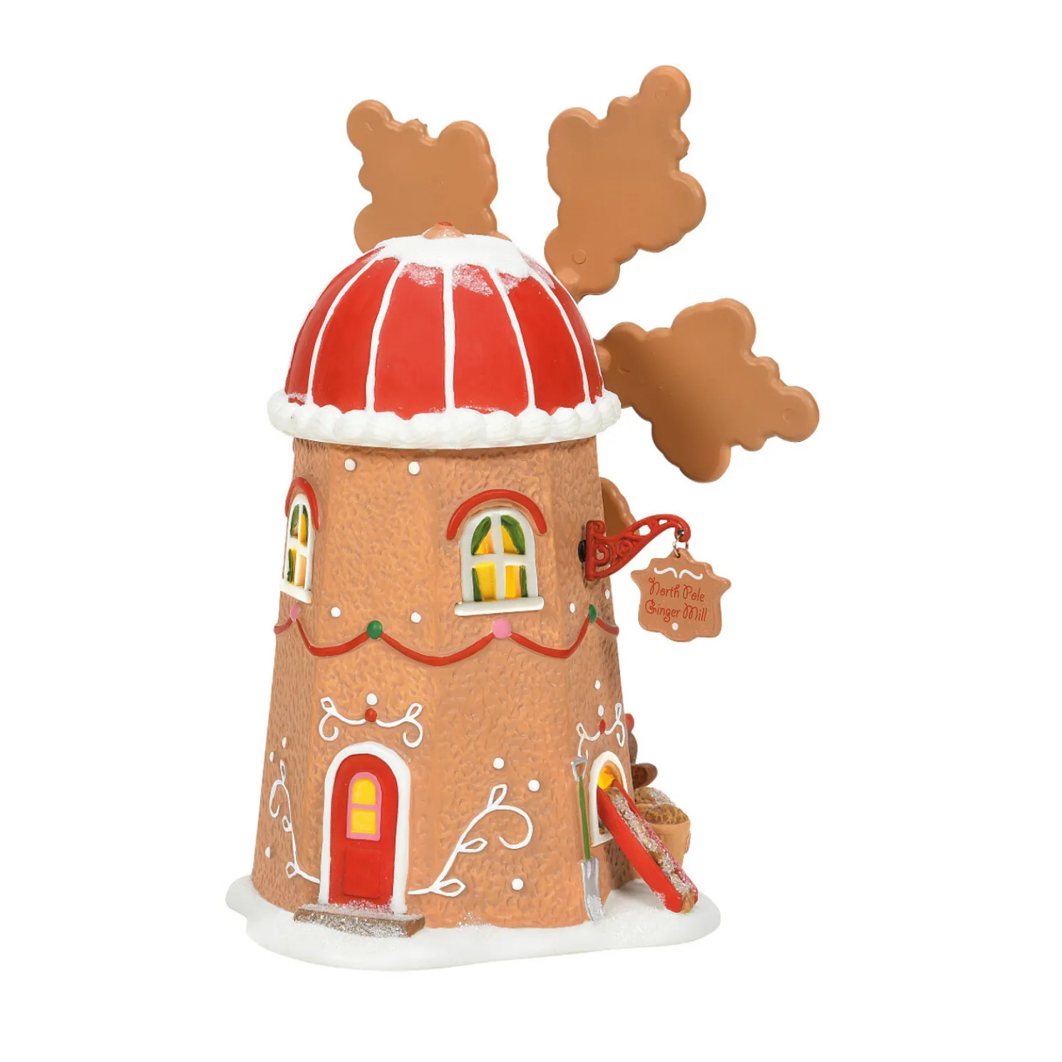 Department 56 North Pole Village Gingerbread Cookie Mill Building 6007610
