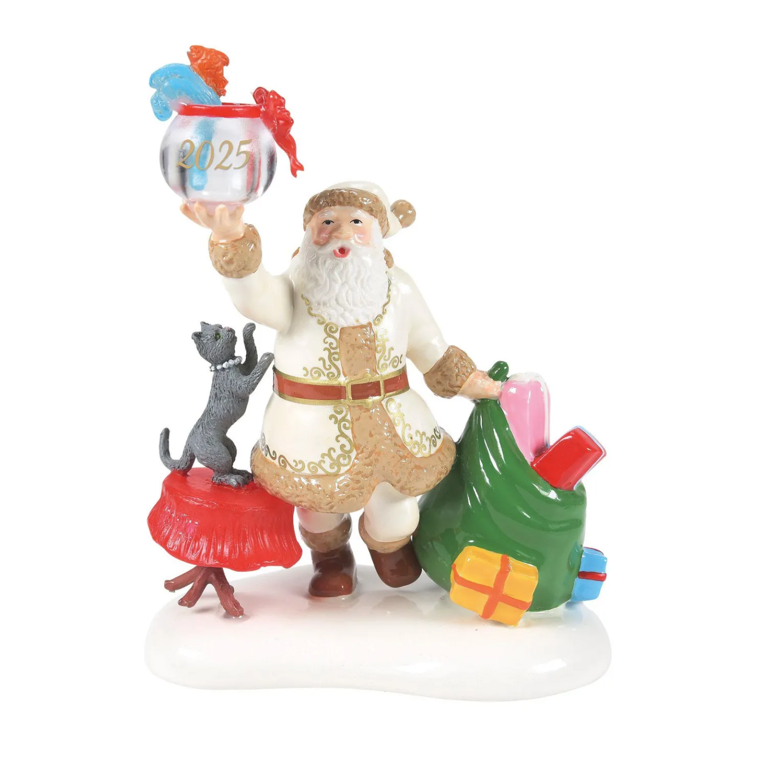 Department 56 North Pole Village Santa Comes To Town 2025 Limited Figure 6013443