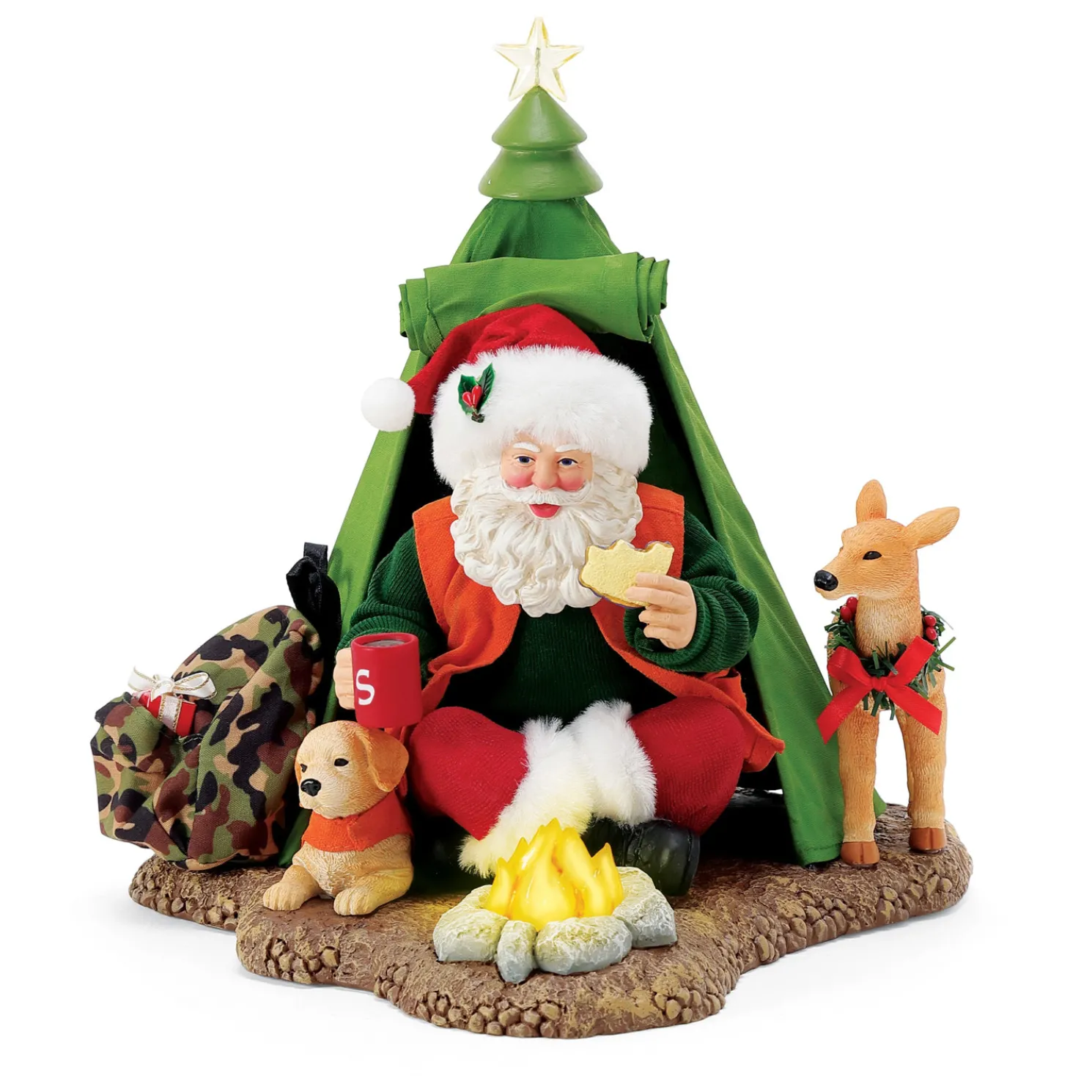 Department 56 Possible Dreams Tent Camping Figure 6016454