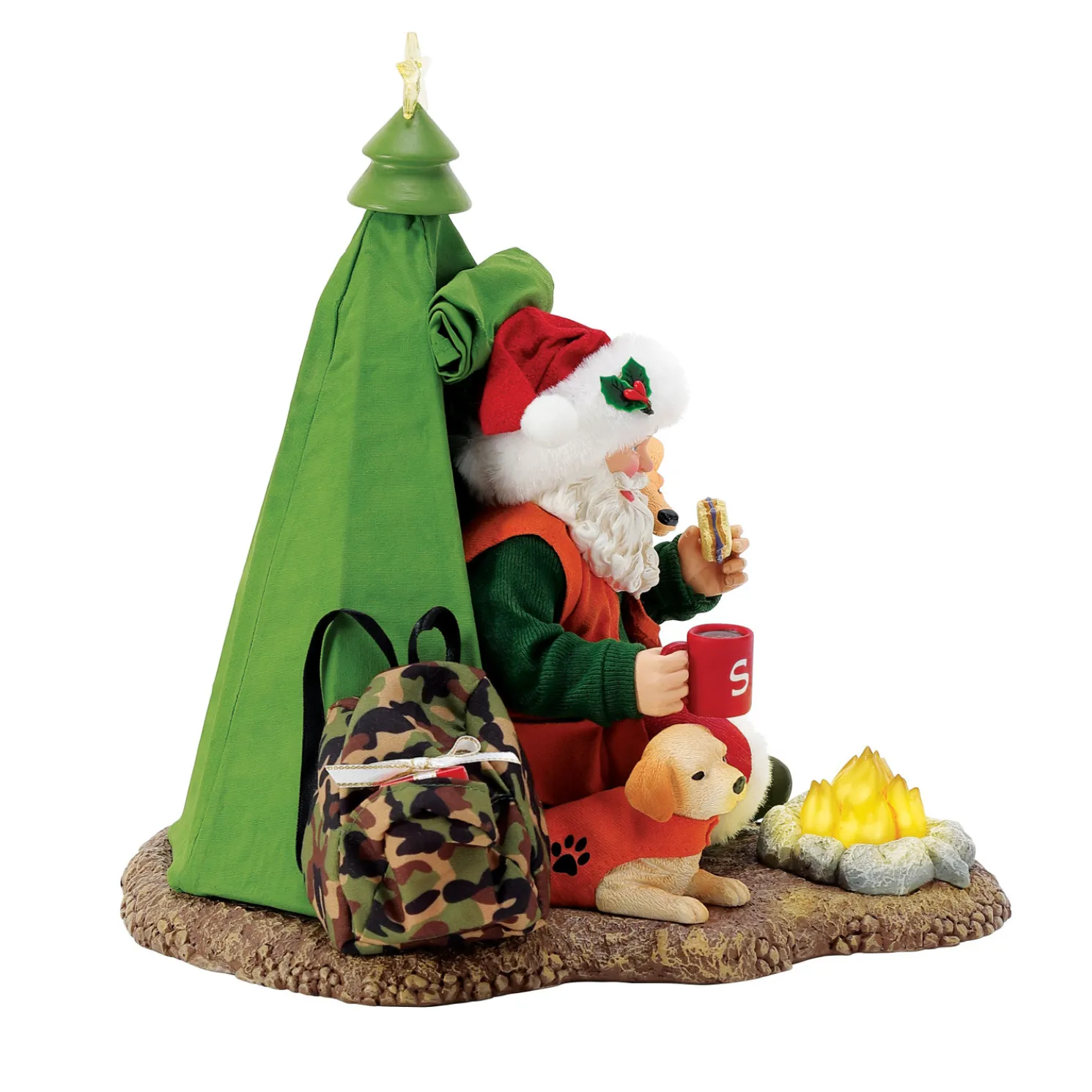Department 56 Possible Dreams Tent Camping Figure 6016454