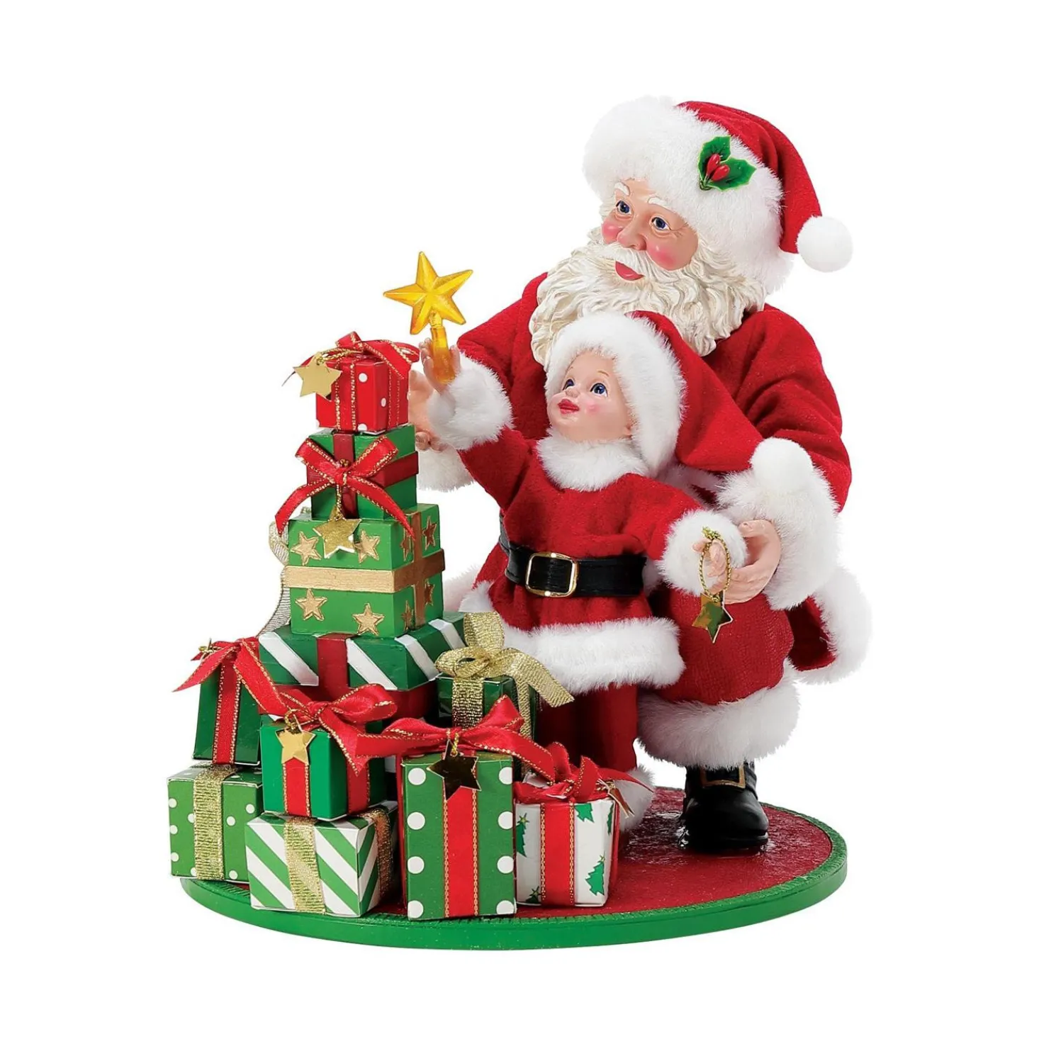 Department 56 Possible Dreams Santa Adding the Twinkle Figure 6012253