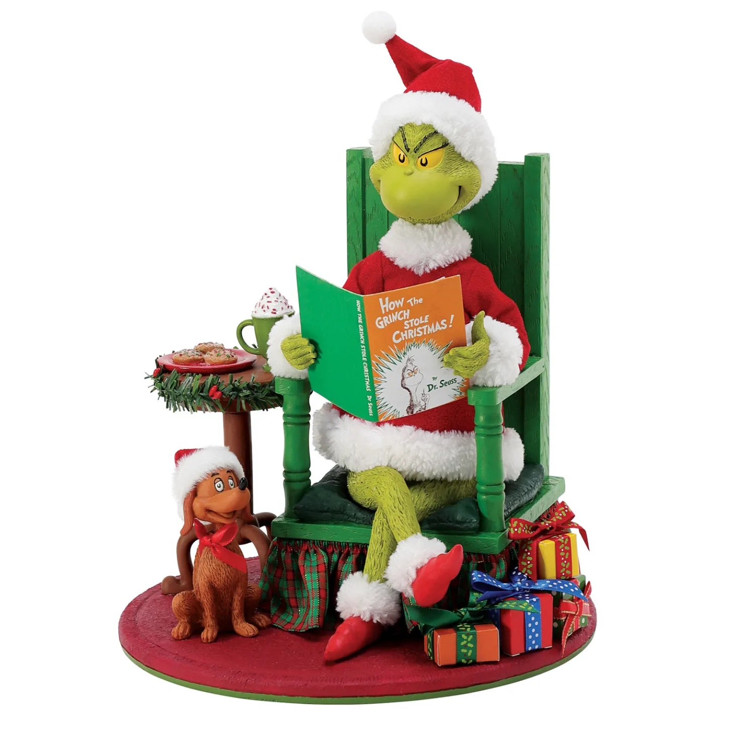Department 56 Possible Dreams Bedtime Story Grinch Figure 6014778