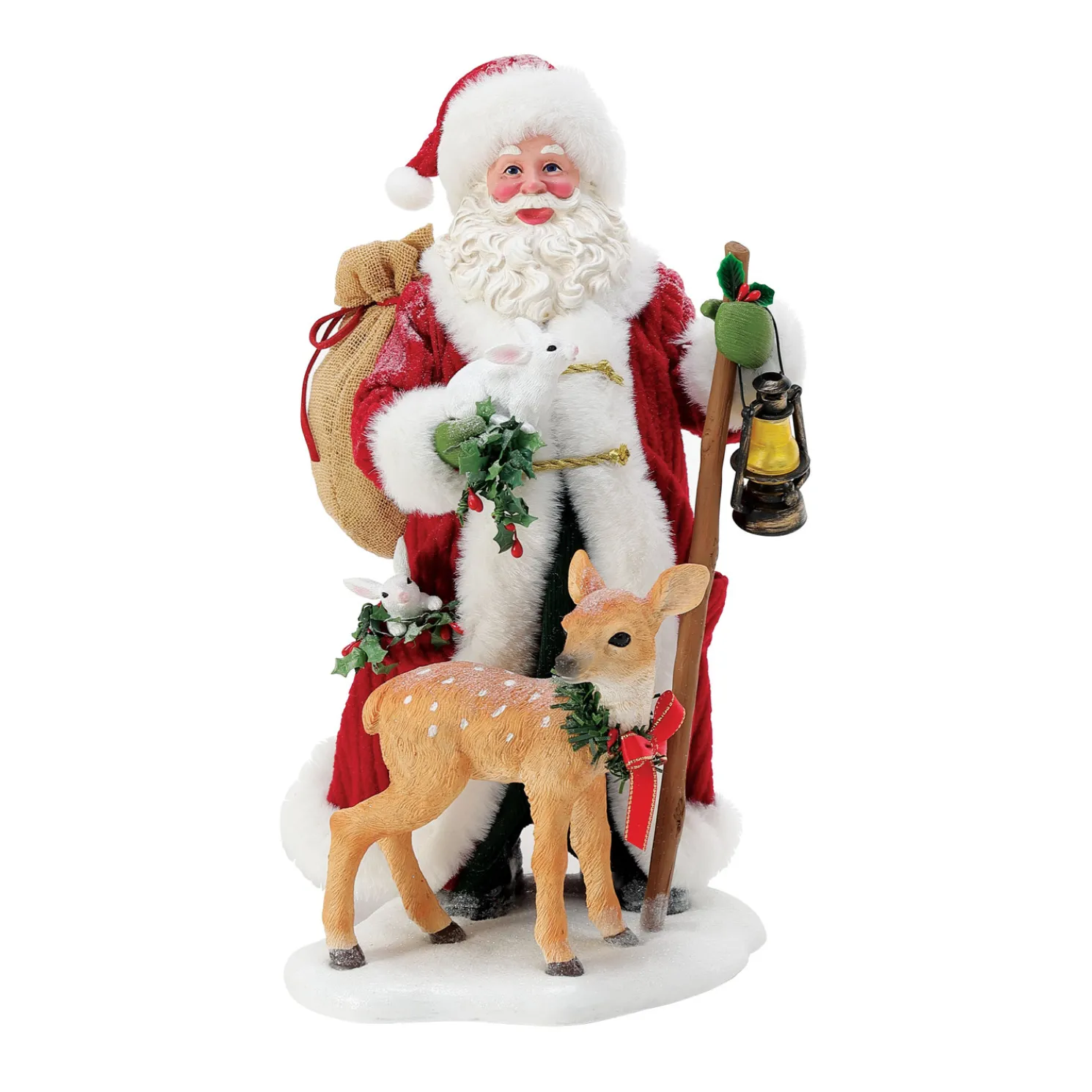 Department 56 Possible Dreams Santa Christmas Critters Figure 6013884