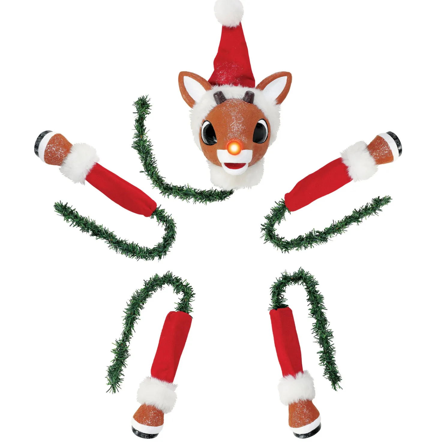 Department 56 Possible Dreams Rudolph In A Cinch Christmas Tree Accessory 6015180