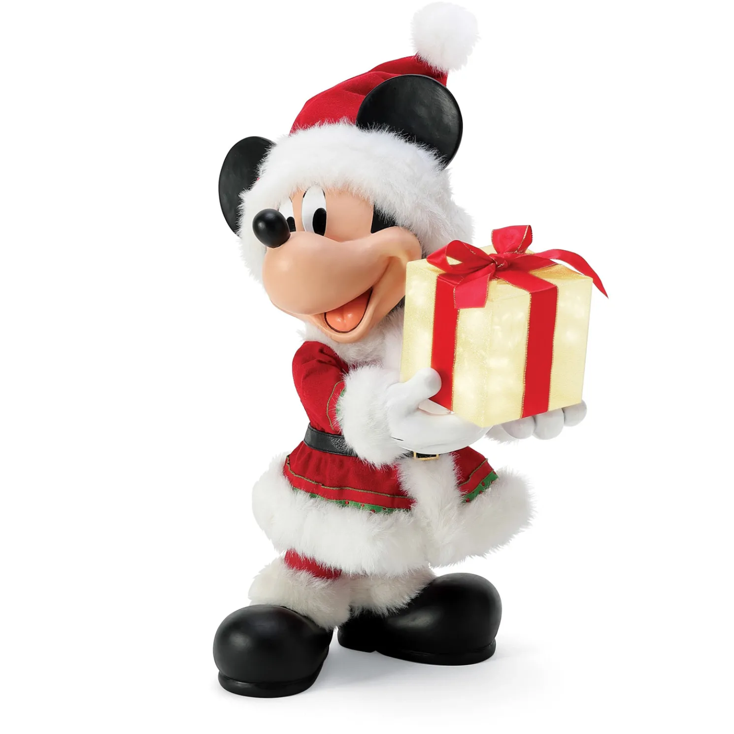 Department 56 Possible Dreams Disney Mickey or Minnie's Big Gift Large Figures