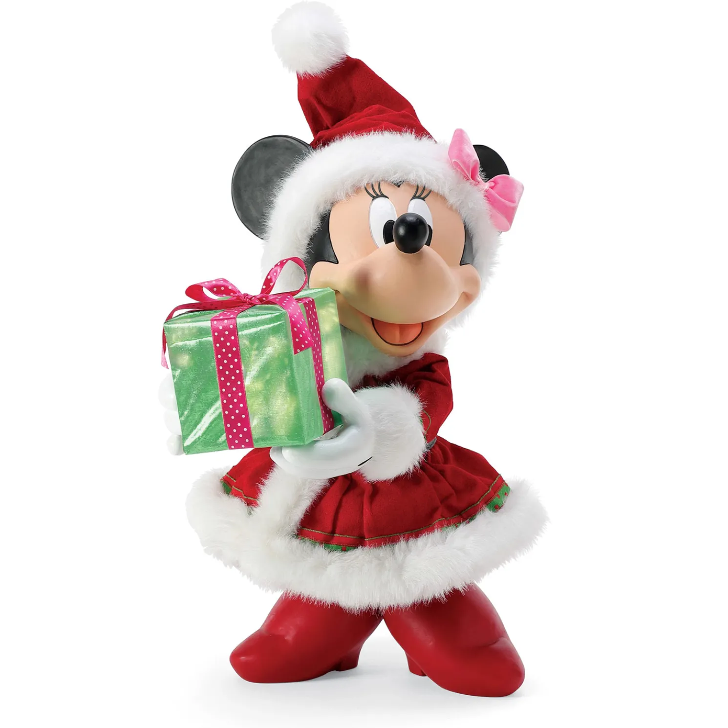 Department 56 Possible Dreams Disney Mickey or Minnie's Big Gift Large Figures