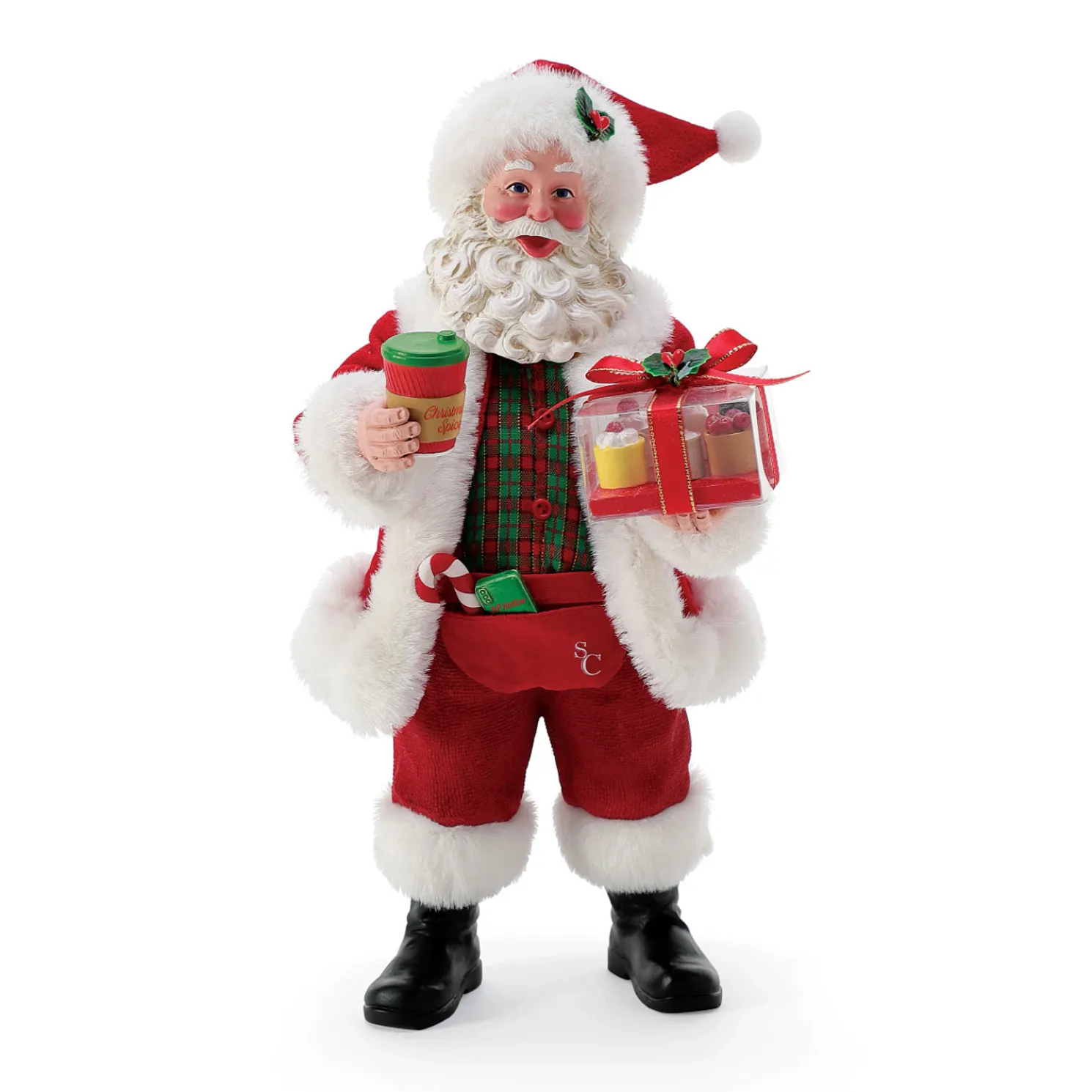 Department 56 Possible Dreams Santa Coffee Break Figure 6015853