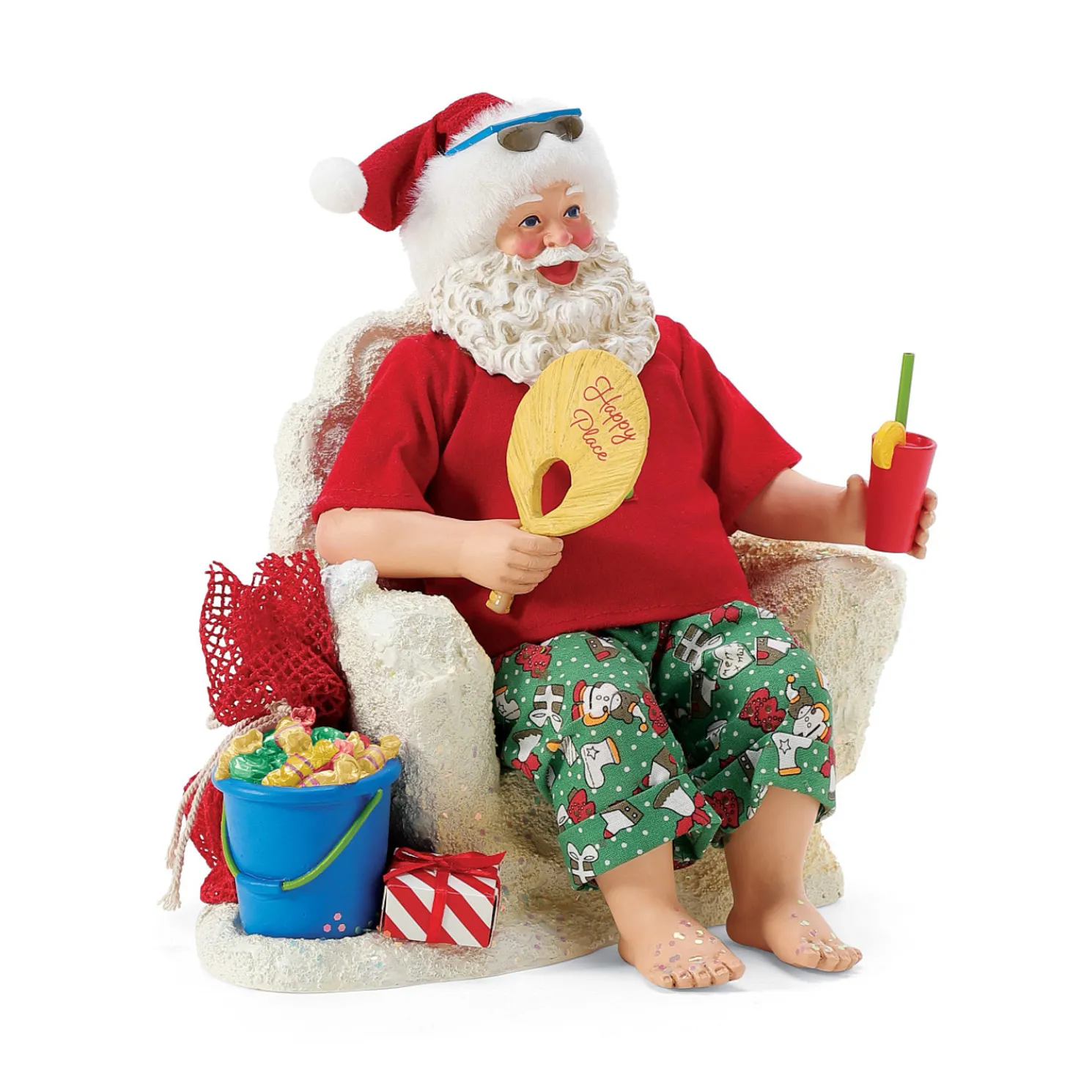Department 56 Possible Dreams Santa Happy Place Figure 6016441