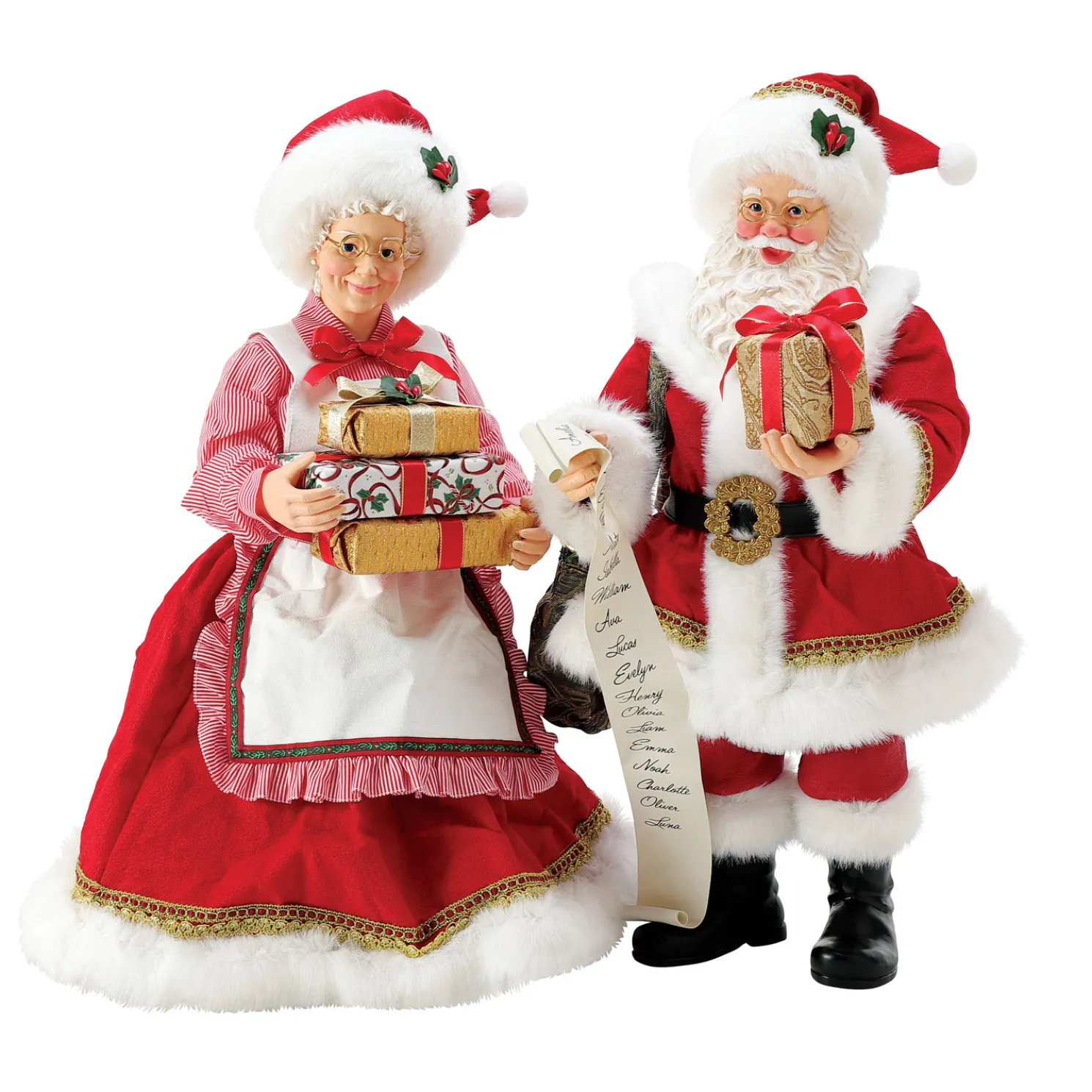 Department 56 Possible Dreams Santa Nick or Carol Large Figure