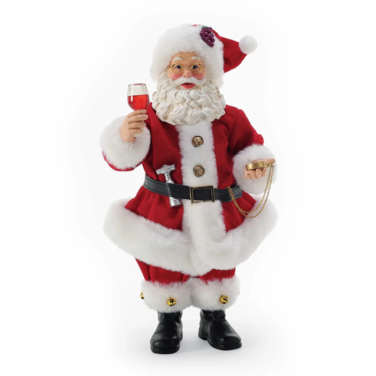 Department 56 Possible Dreams Santa Wine Time Figure 6016489
