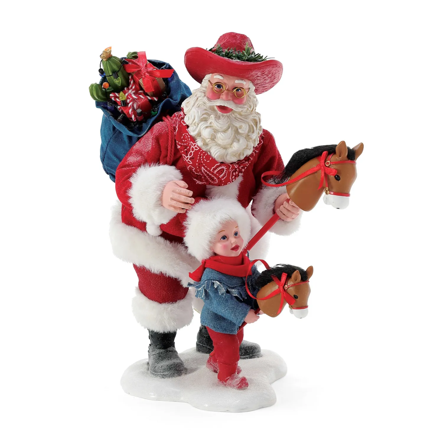 Department 56 Possible Dreams Santa Round Up Figure 6016449