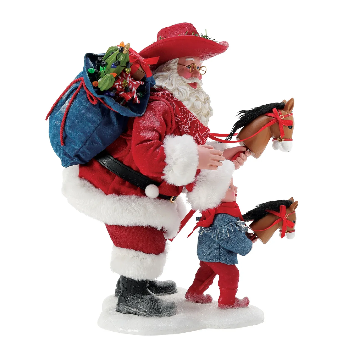 Department 56 Possible Dreams Santa Round Up Figure 6016449