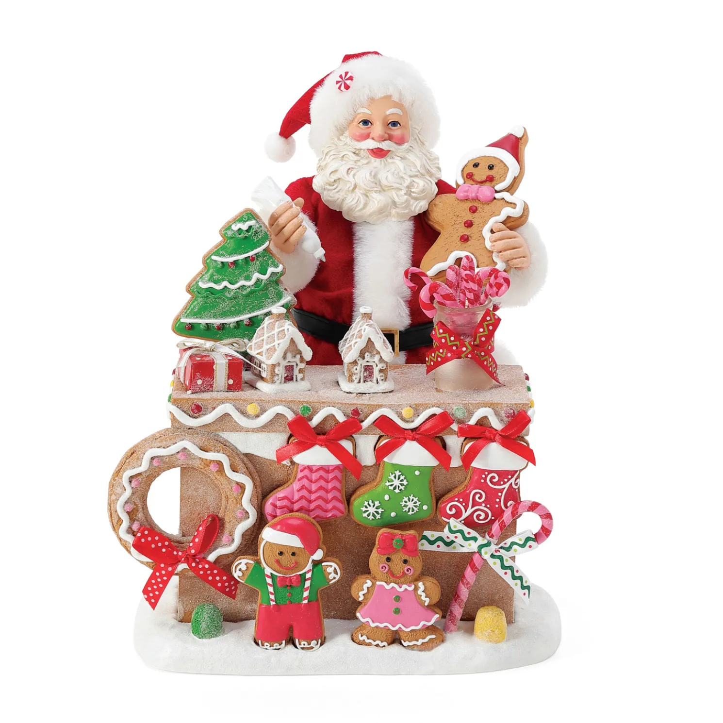 Department 56 Possible Dreams Santa Ginger All the Way! Figure 6016490