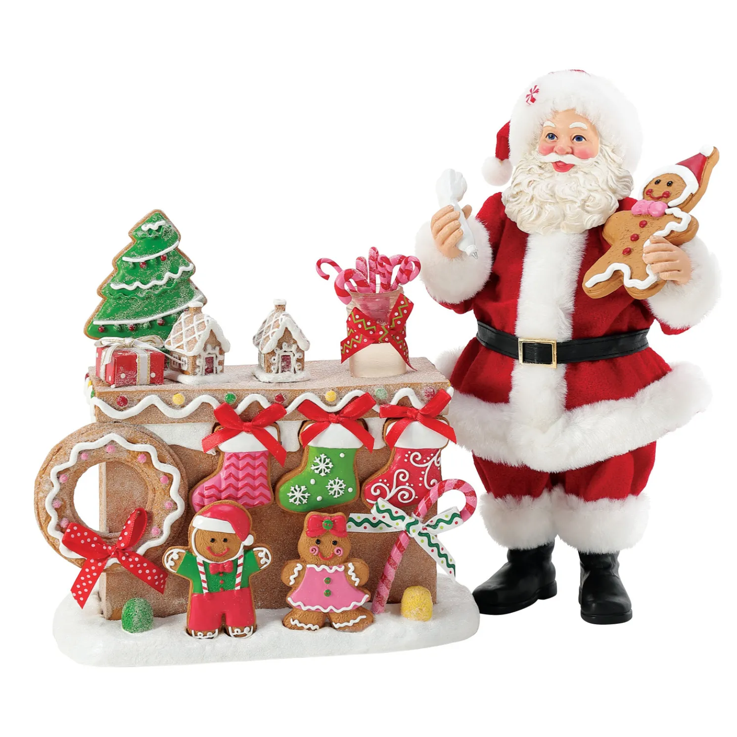 Department 56 Possible Dreams Santa Ginger All the Way! Figure 6016490