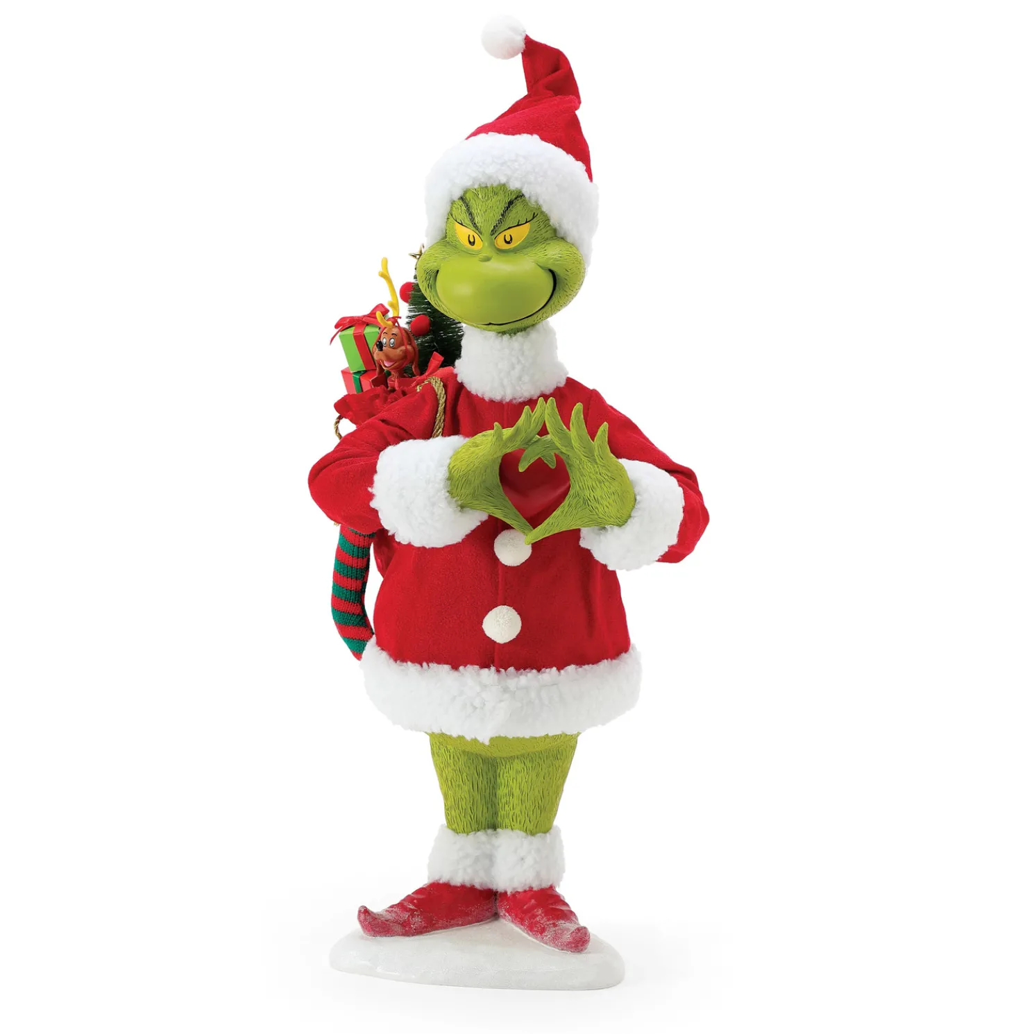 Department 56 Possible Dreams Large Grinch His Heart Grew Figure 6016488