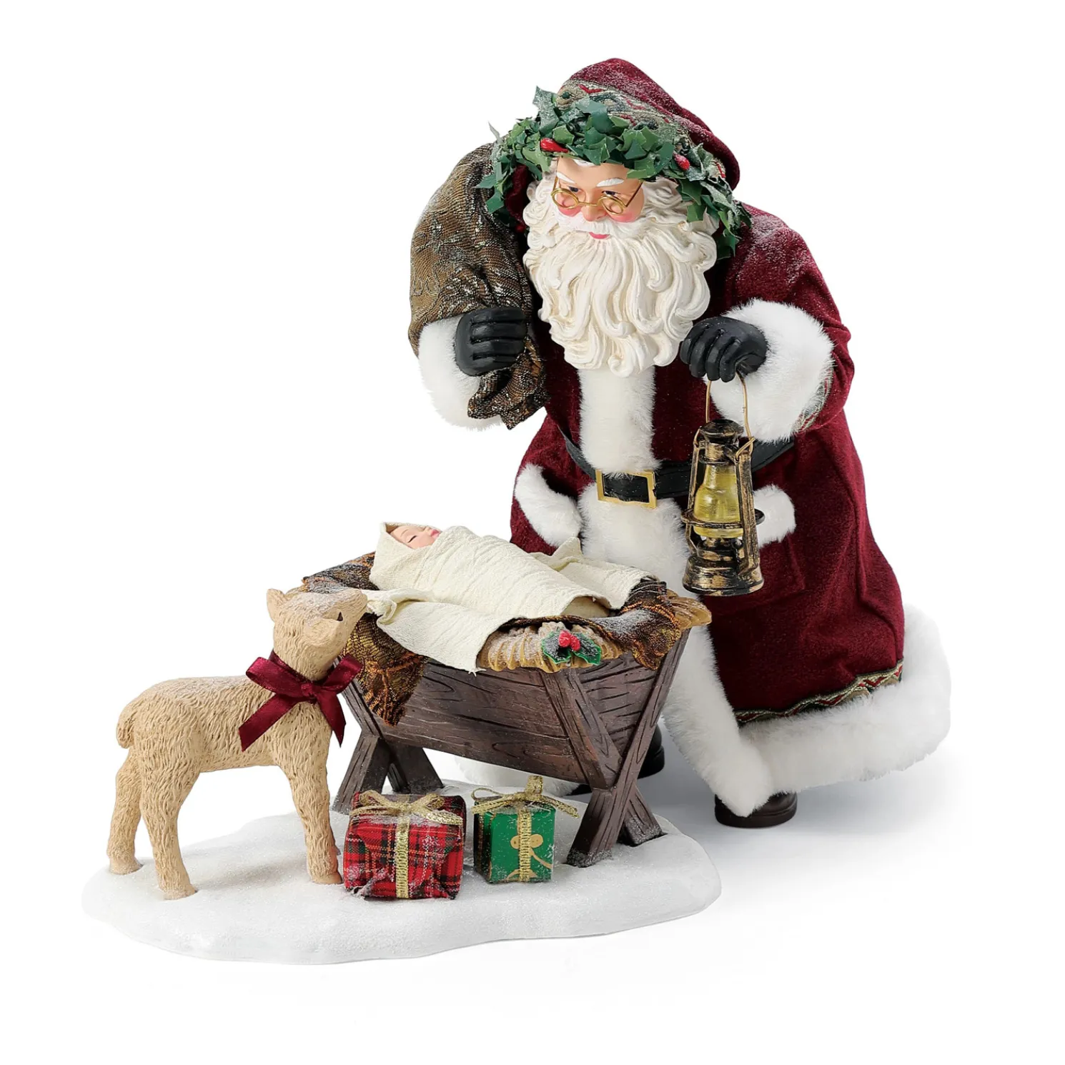 Department 56 Possible Dreams Santa Sleep in Heavenly Peace Figure 6016459
