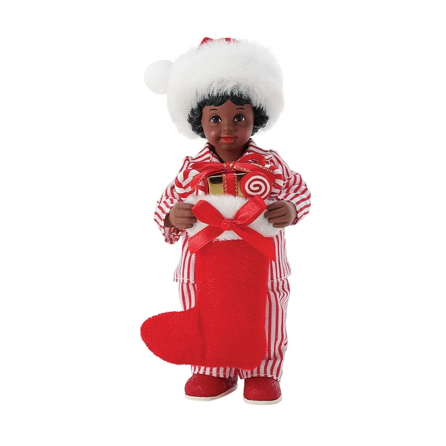 Department 56 Possible Dreams African American Full Stocking Figure 6016611