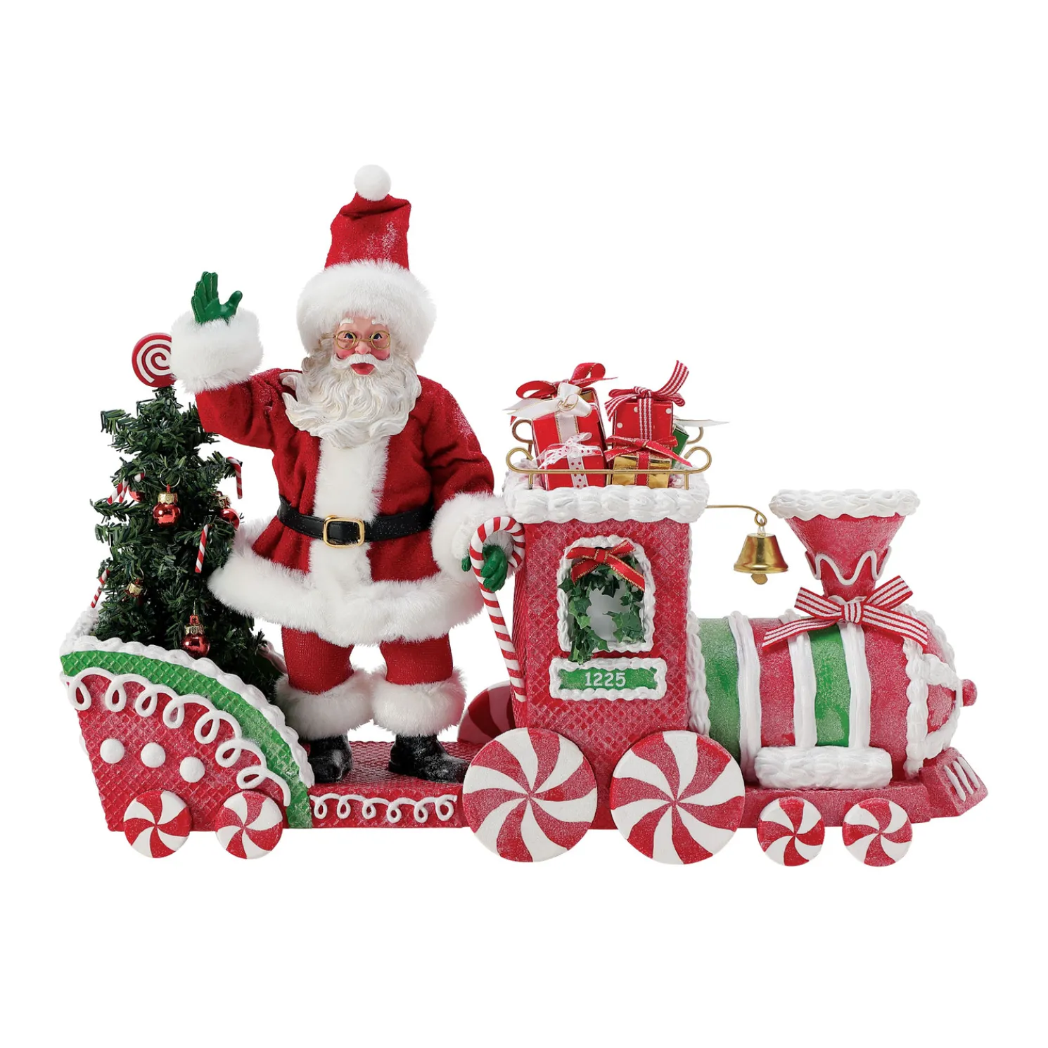 Department 56 Possible Dreams Candy Cane Train Figure 6015174