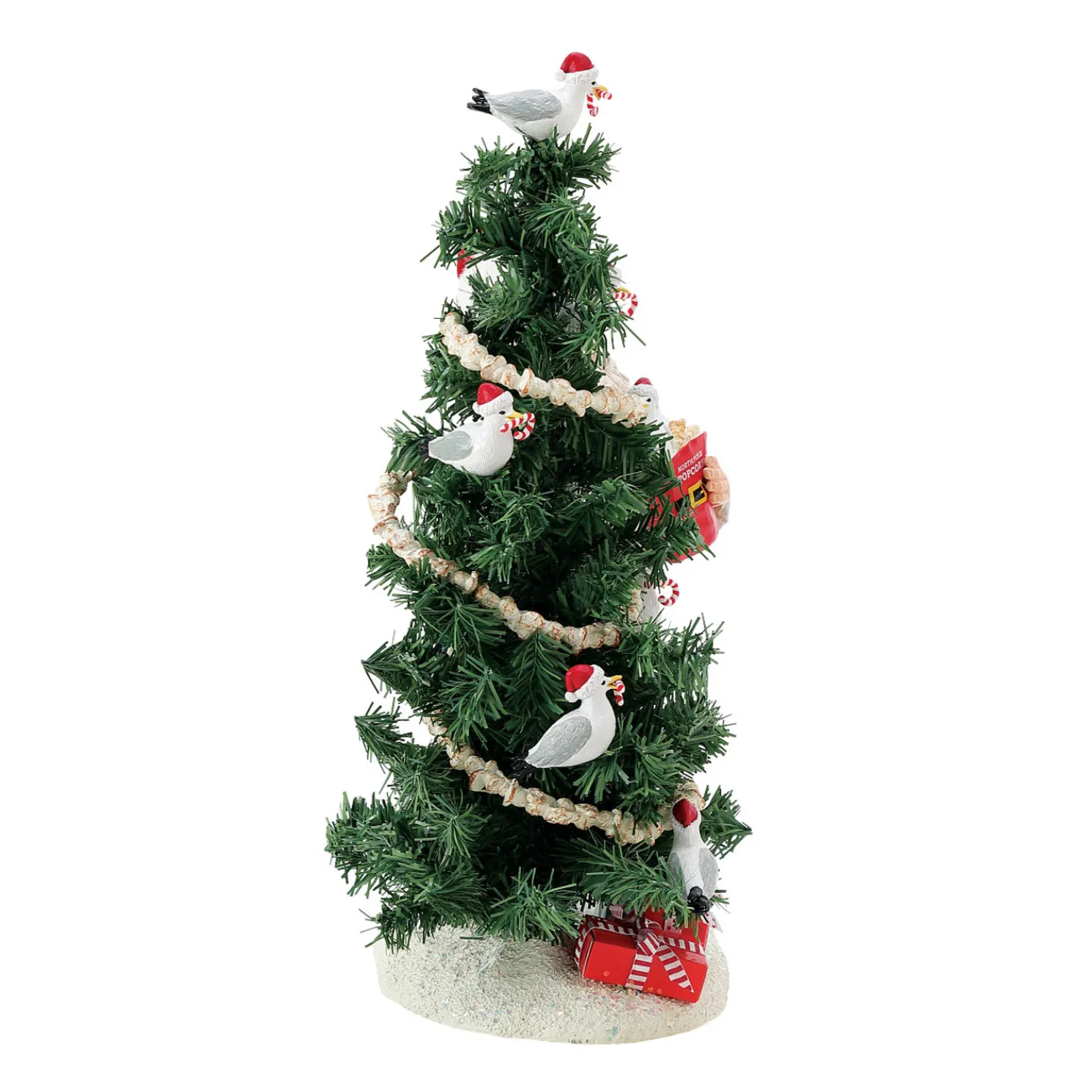 Department 56 Possible Dreams Santa Flocked Seagull Tree Figure 6016148