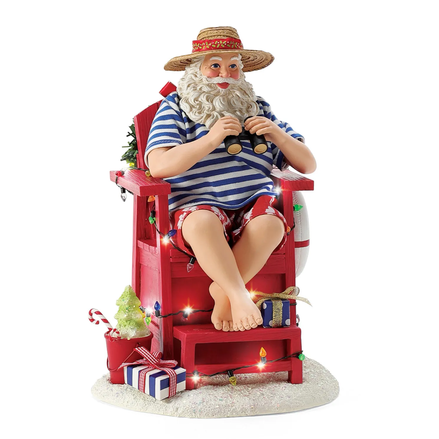 Department 56 Possible Dreams Santa Lifeguard Figure 6015893