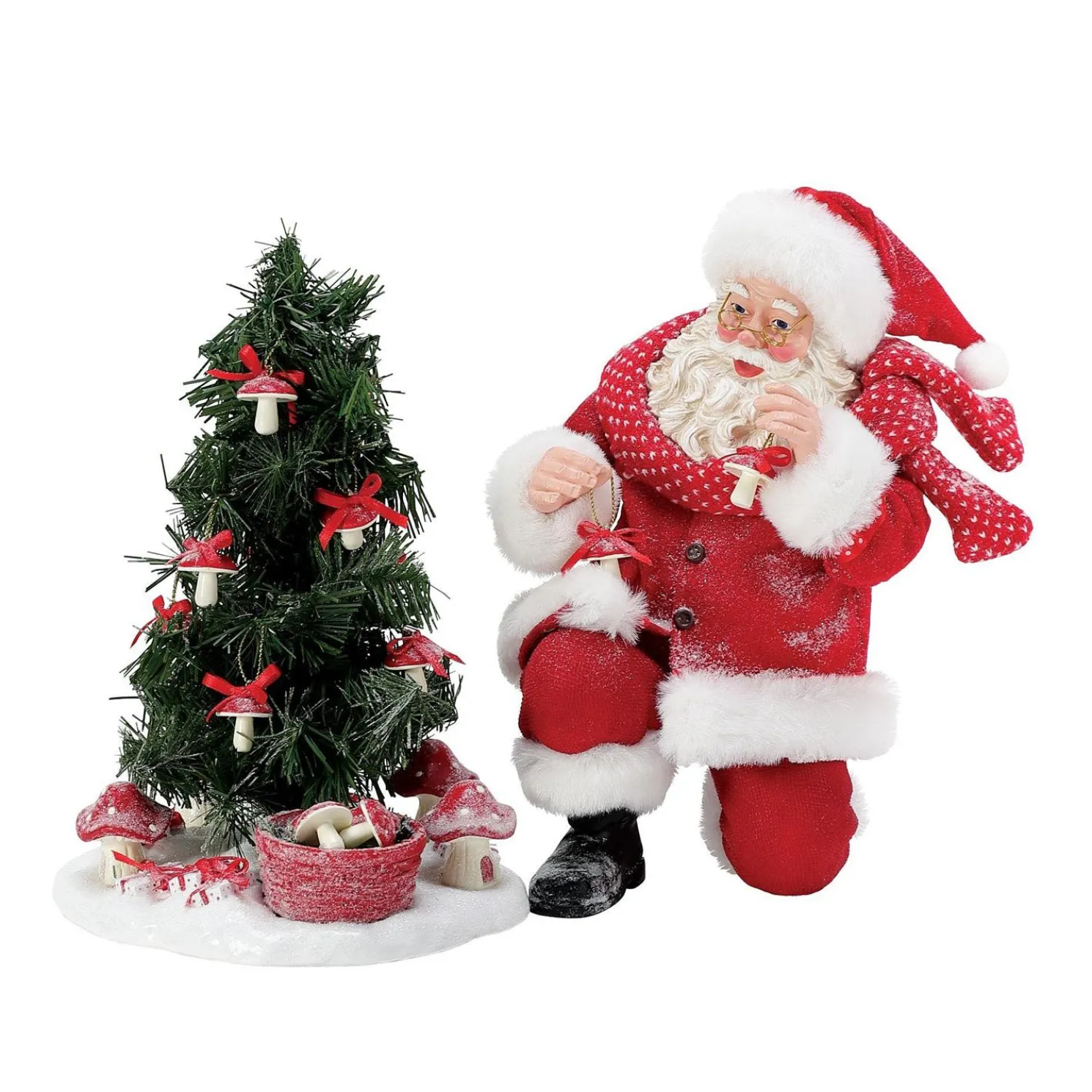 Department 56 Possible Dreams Santa Merry Morel Figure 6012244