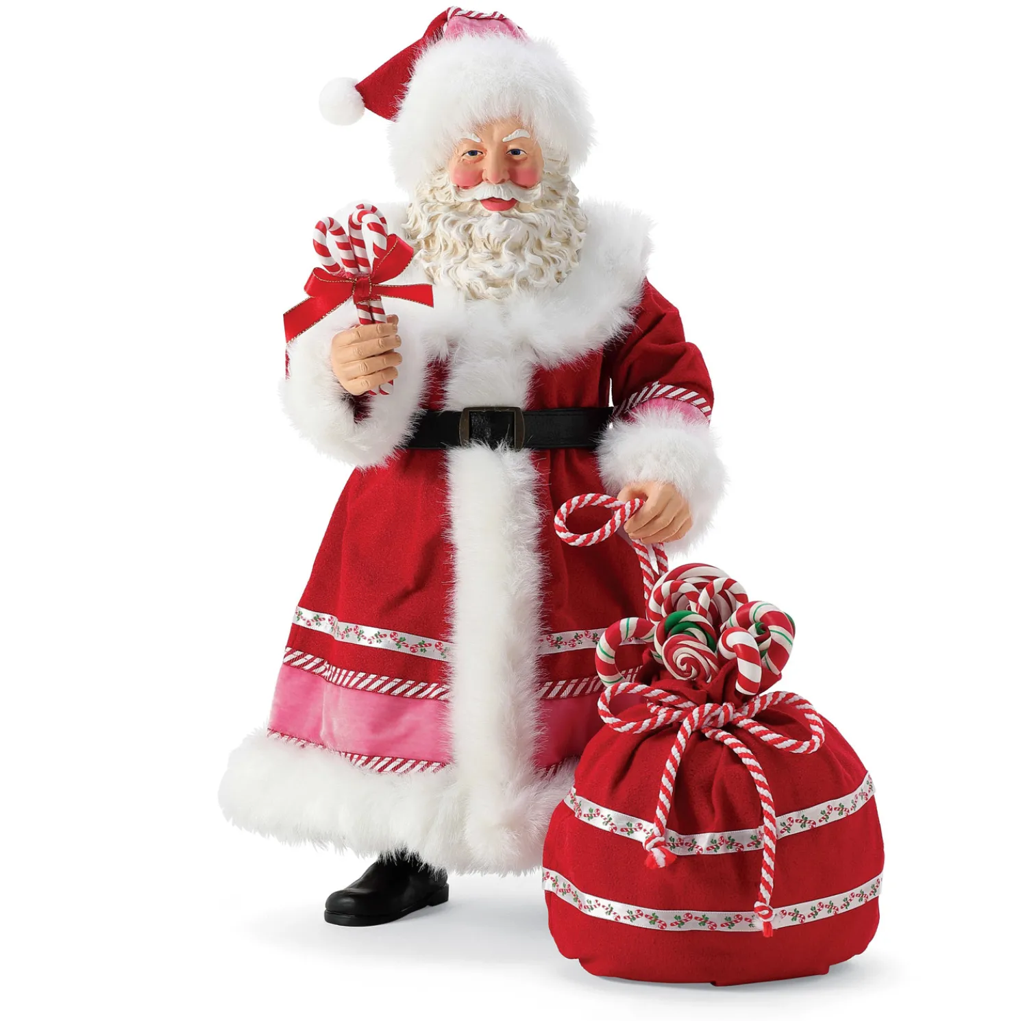 Department 56 Possible Dreams Santa Peppermint Sweets Large Figure 6016471