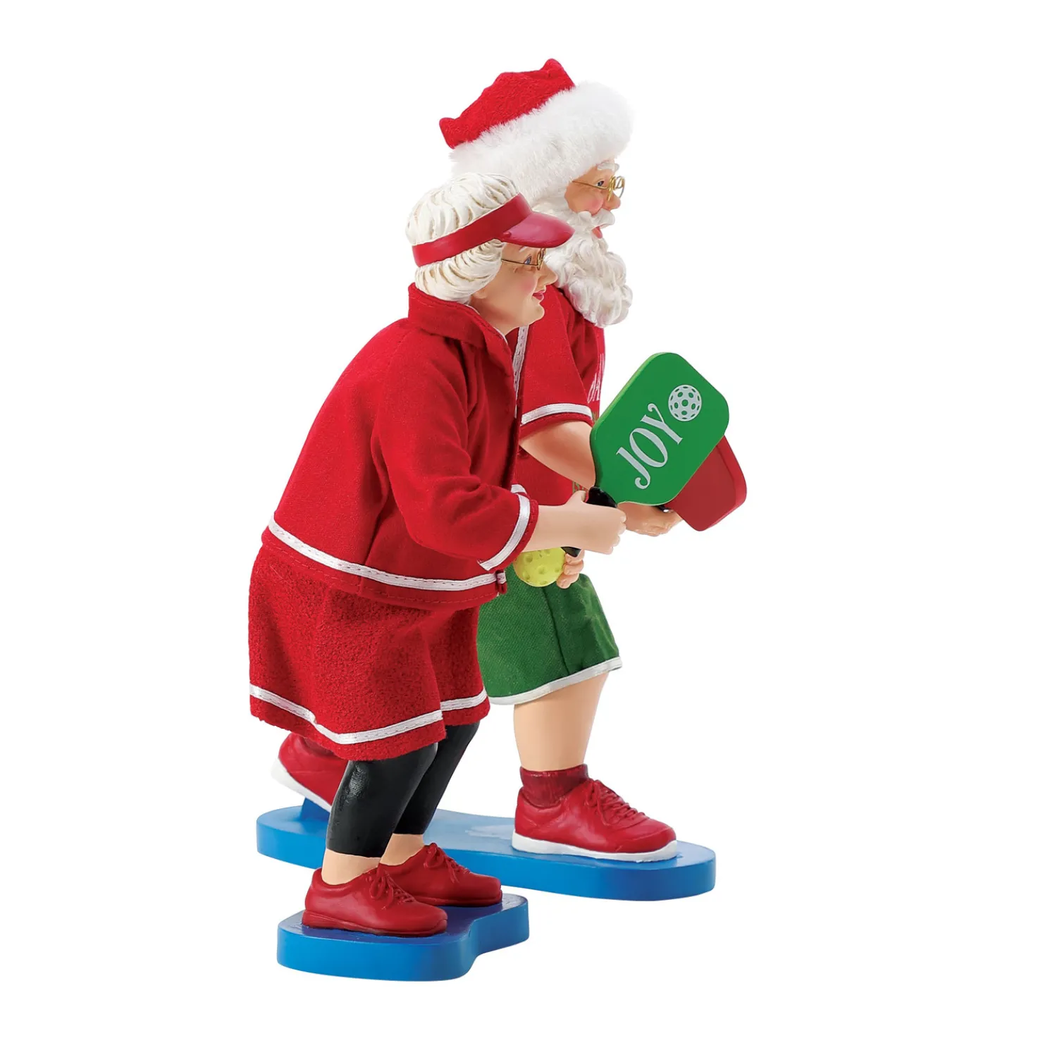 Department 56 Possible Dreams Santa and Mrs. Claus Pickleball Season 6016479