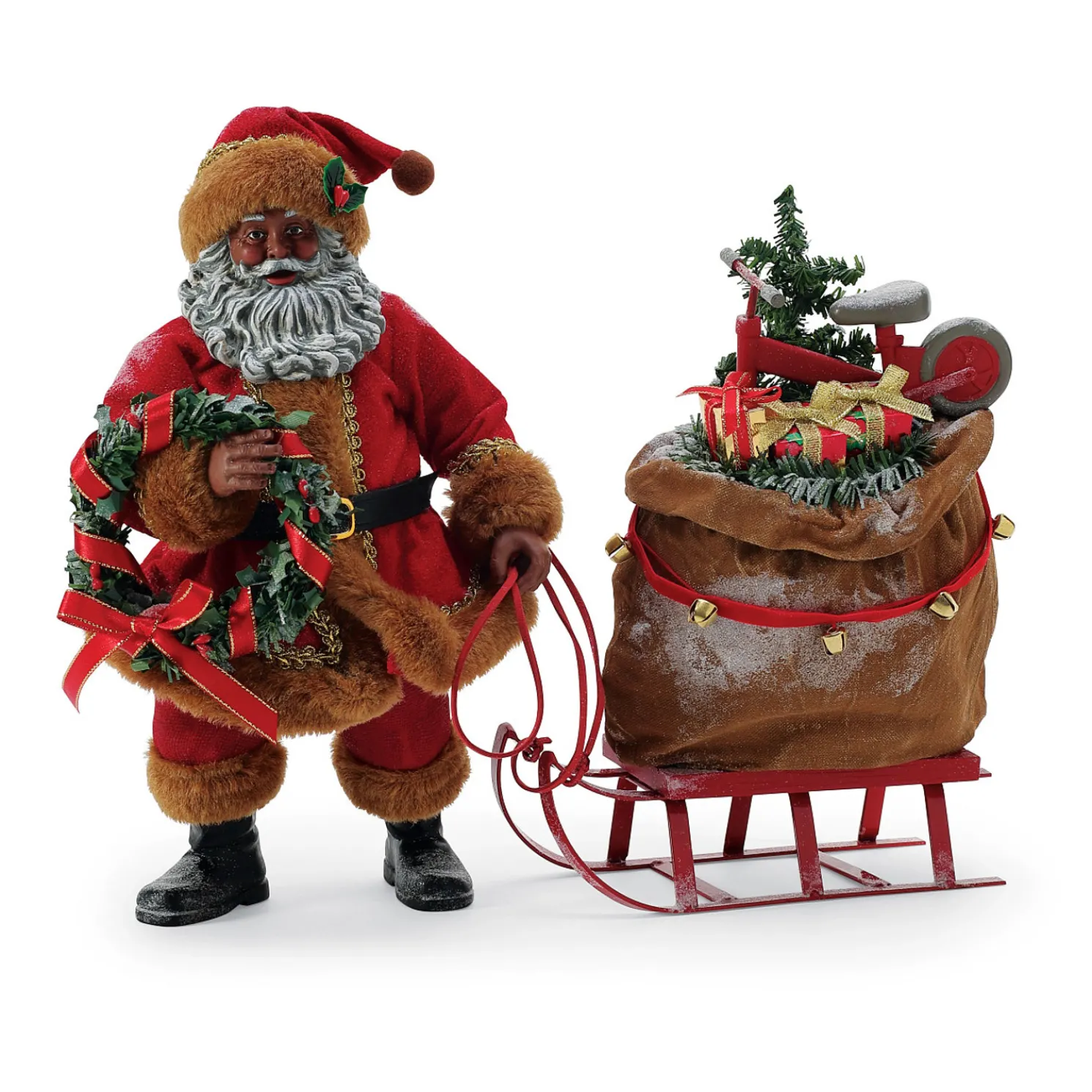 Department 56 Possible Dreams African American Santa 2025 Set