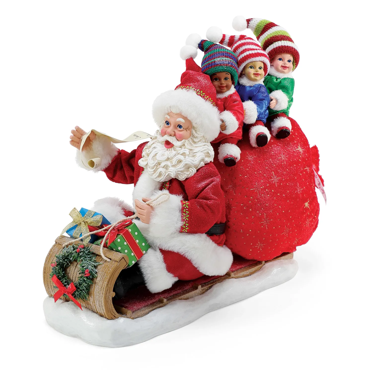 Department 56 Possible Dreams Santa Downhill From Here 6010211