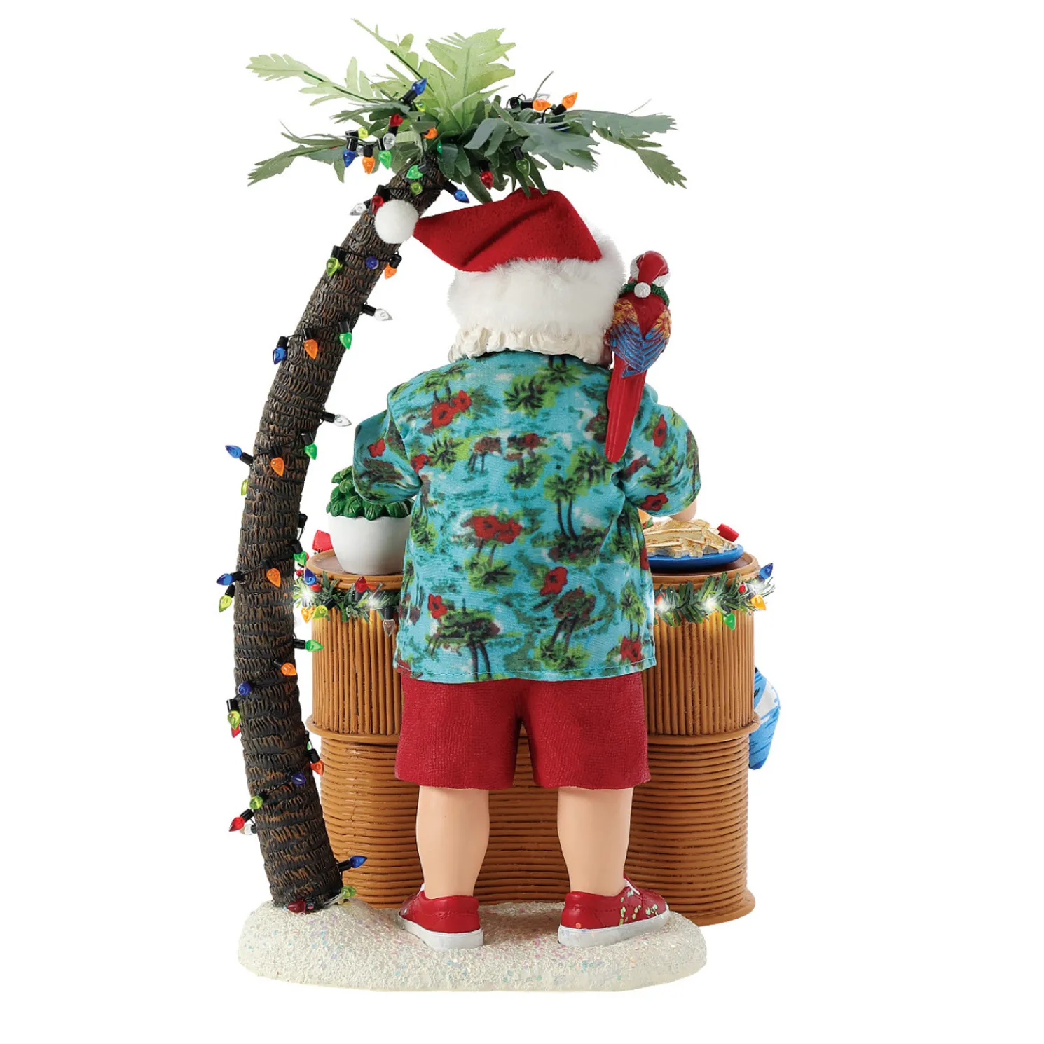Department 56 Possible Dreams Santa Santa's Tiki Bar Figure 6016443
