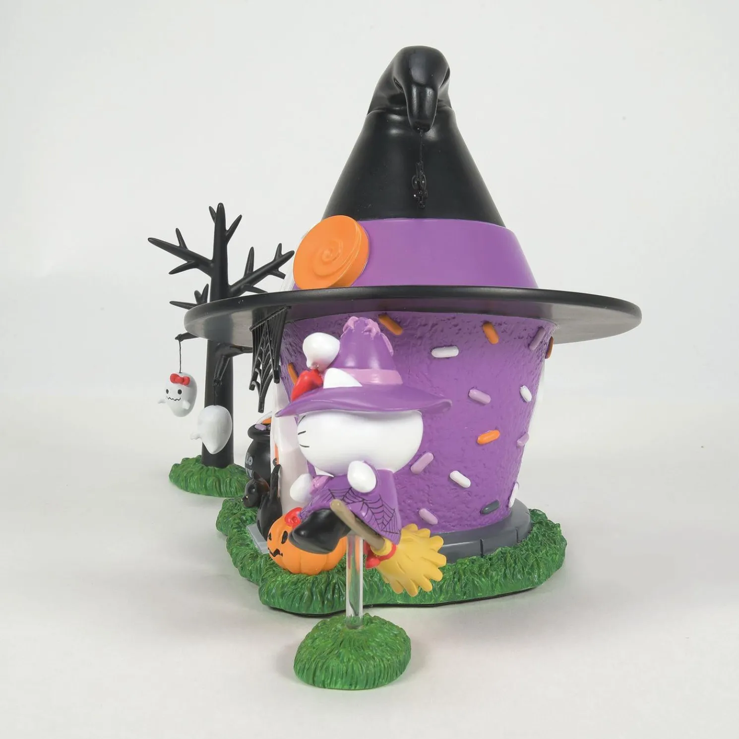 Department 56 Sanrio Hello Kitty Village Hello Kitty's Witch Tower Halloween Building 6014744