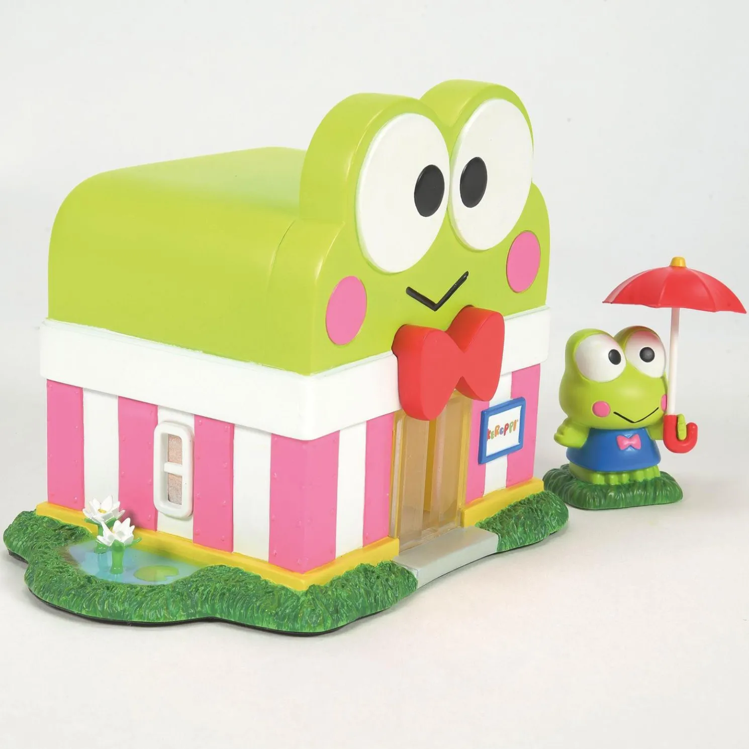 Department 56 Sanrio Hello Kitty Village Keroppi's Market Building 6014717