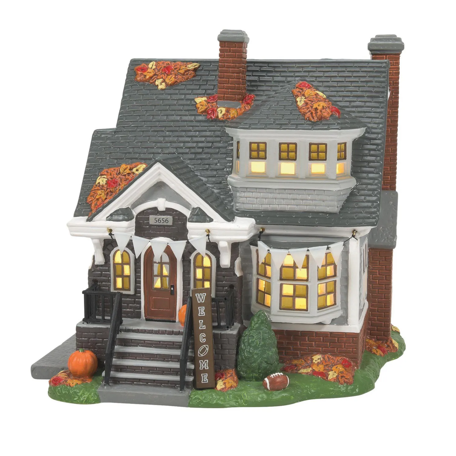 Department 56 Snow Village Halloween Friday Night Fanatics Football House 6014703