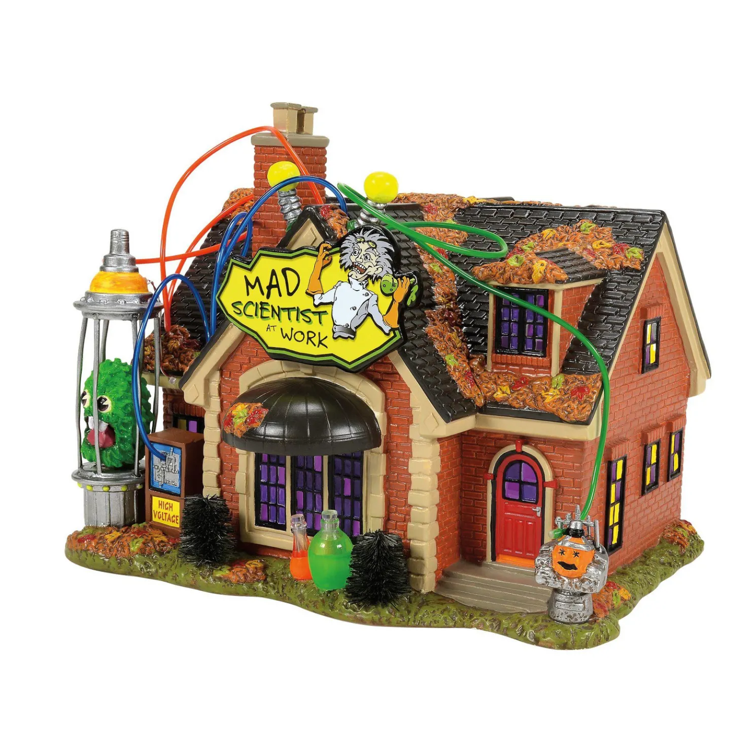 Department 56 Snow Village Halloween Mad Scientist's Place 6015635