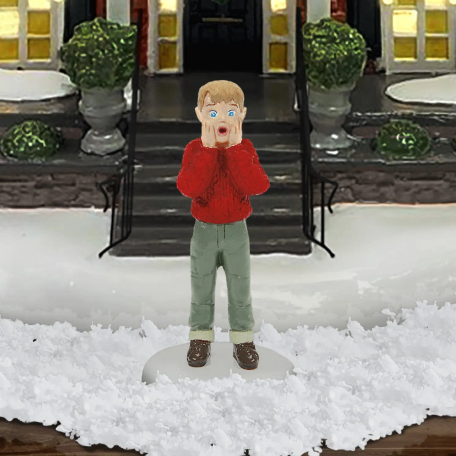 Department 56 Snow Village Home Alone Village Kevin I Made My Family Disappear! Figure 6015663
