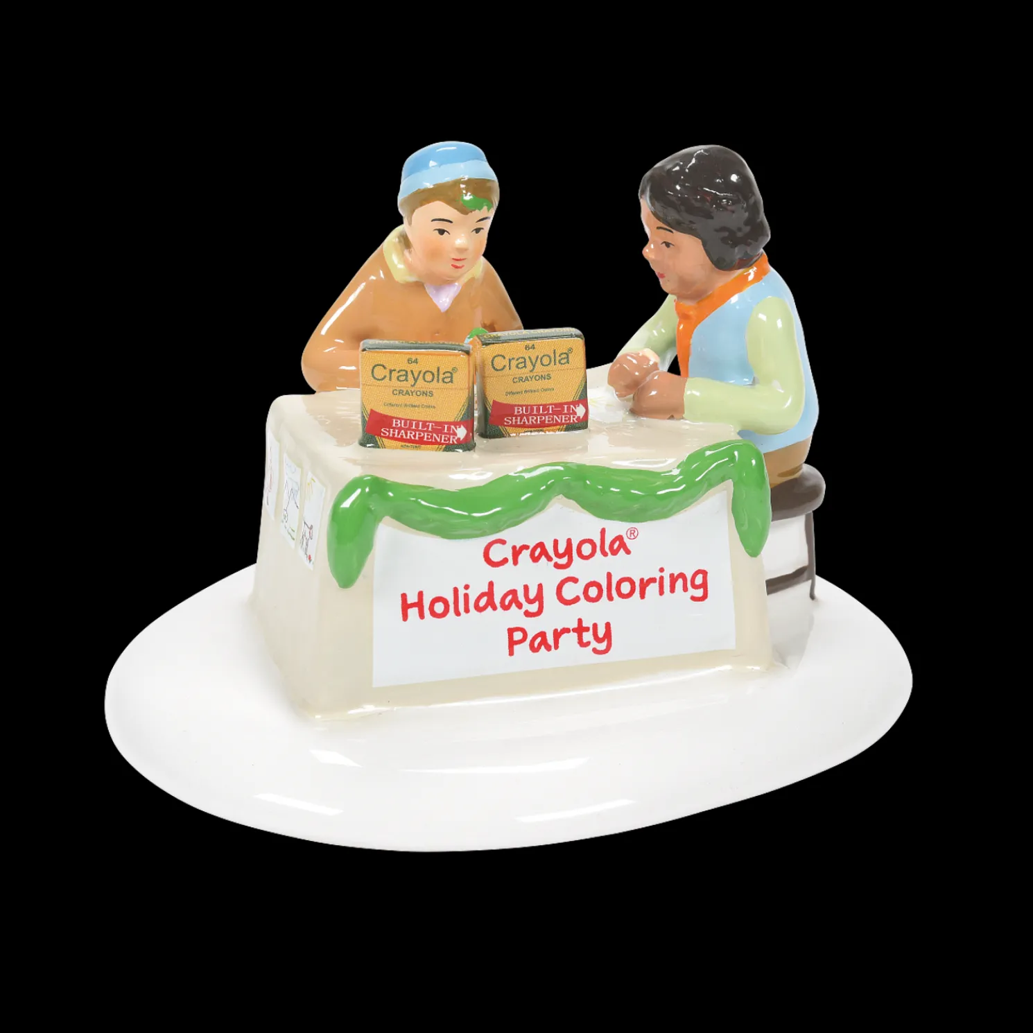 Department 56 Snow Village Crayola Holiday Coloring Party Figure 6009707