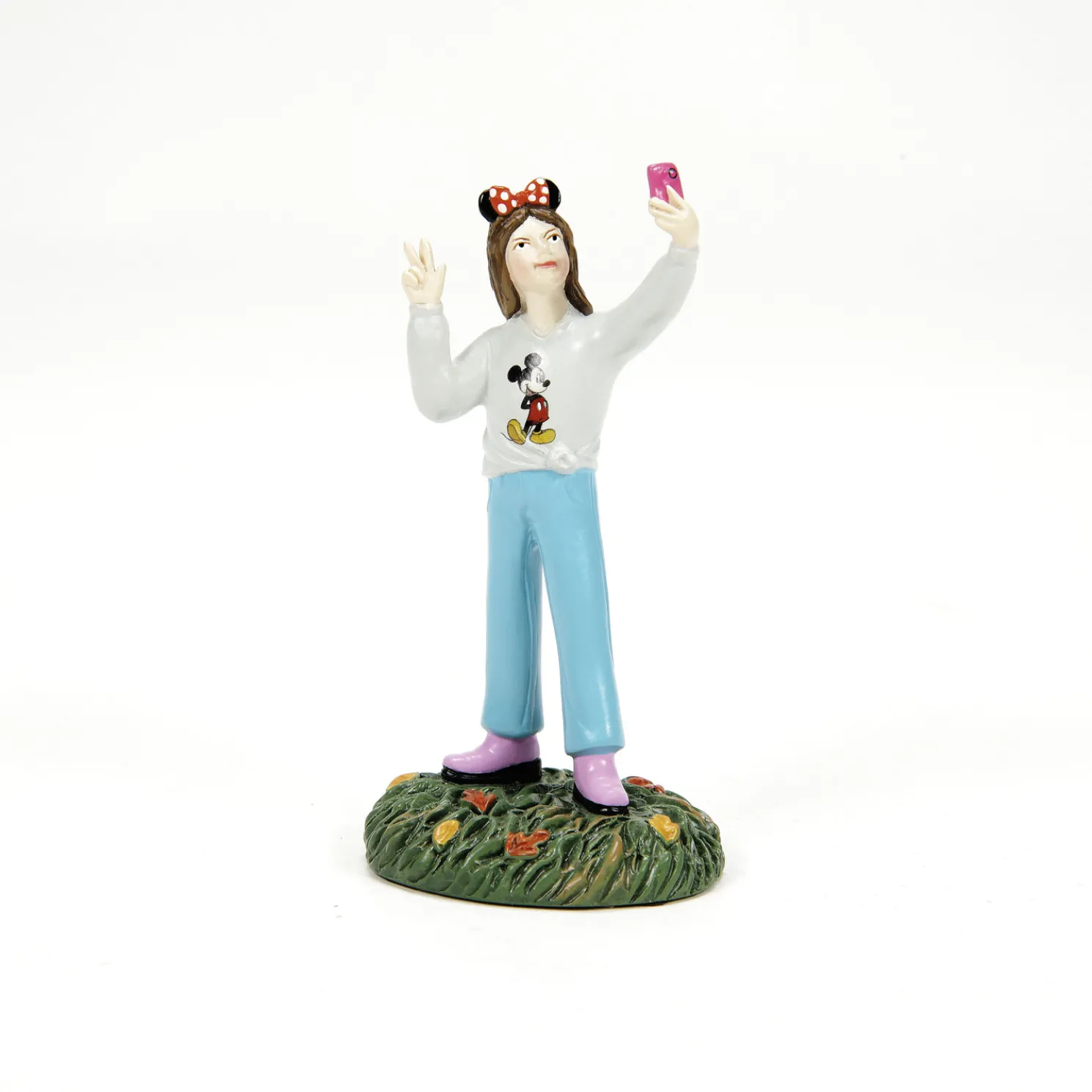 Department 56 Snow Village Halloween Visiting The Park Disney Figure 6014559