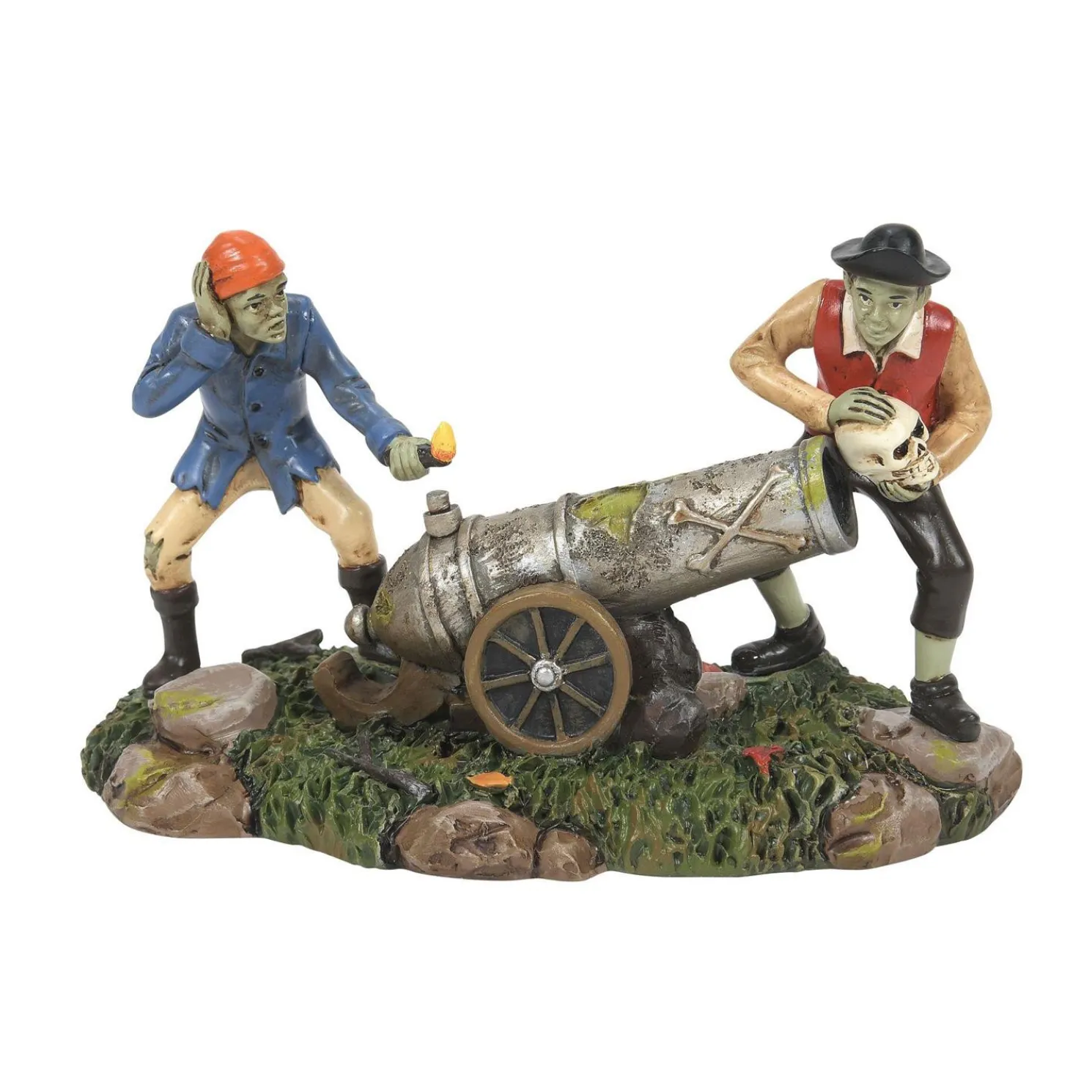 Department 56 Snow Village Halloween Explosive Skullduggery Figure 6011441